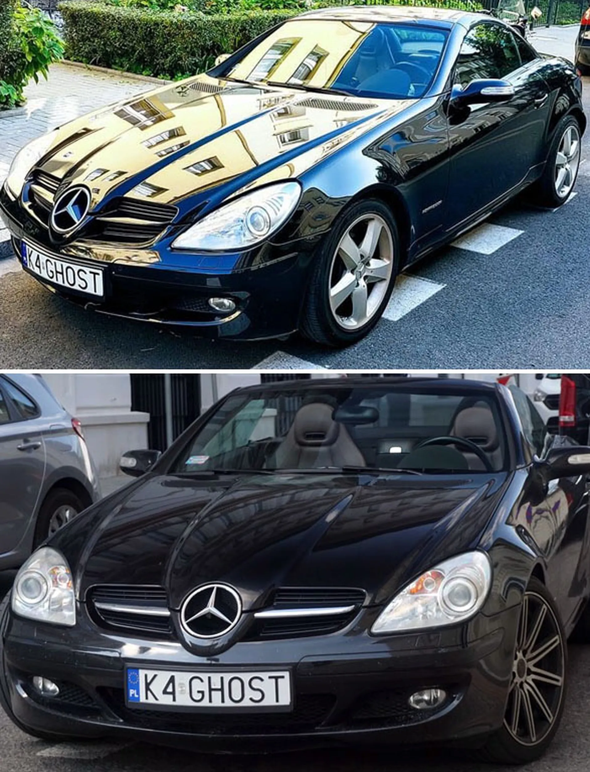 Fajny numer, blacha K4 GHOST