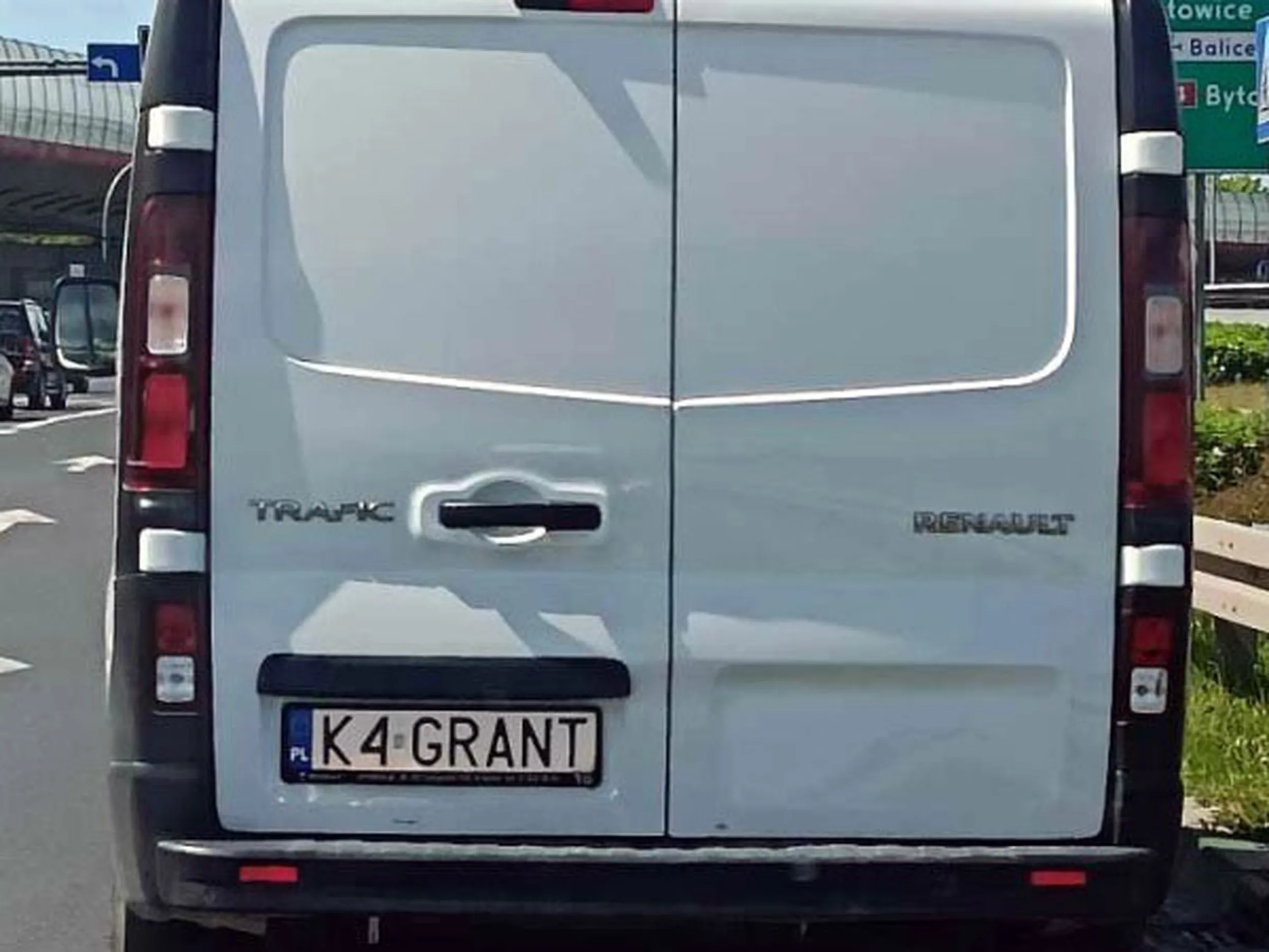 Fajny numer, blacha K4 GRANT