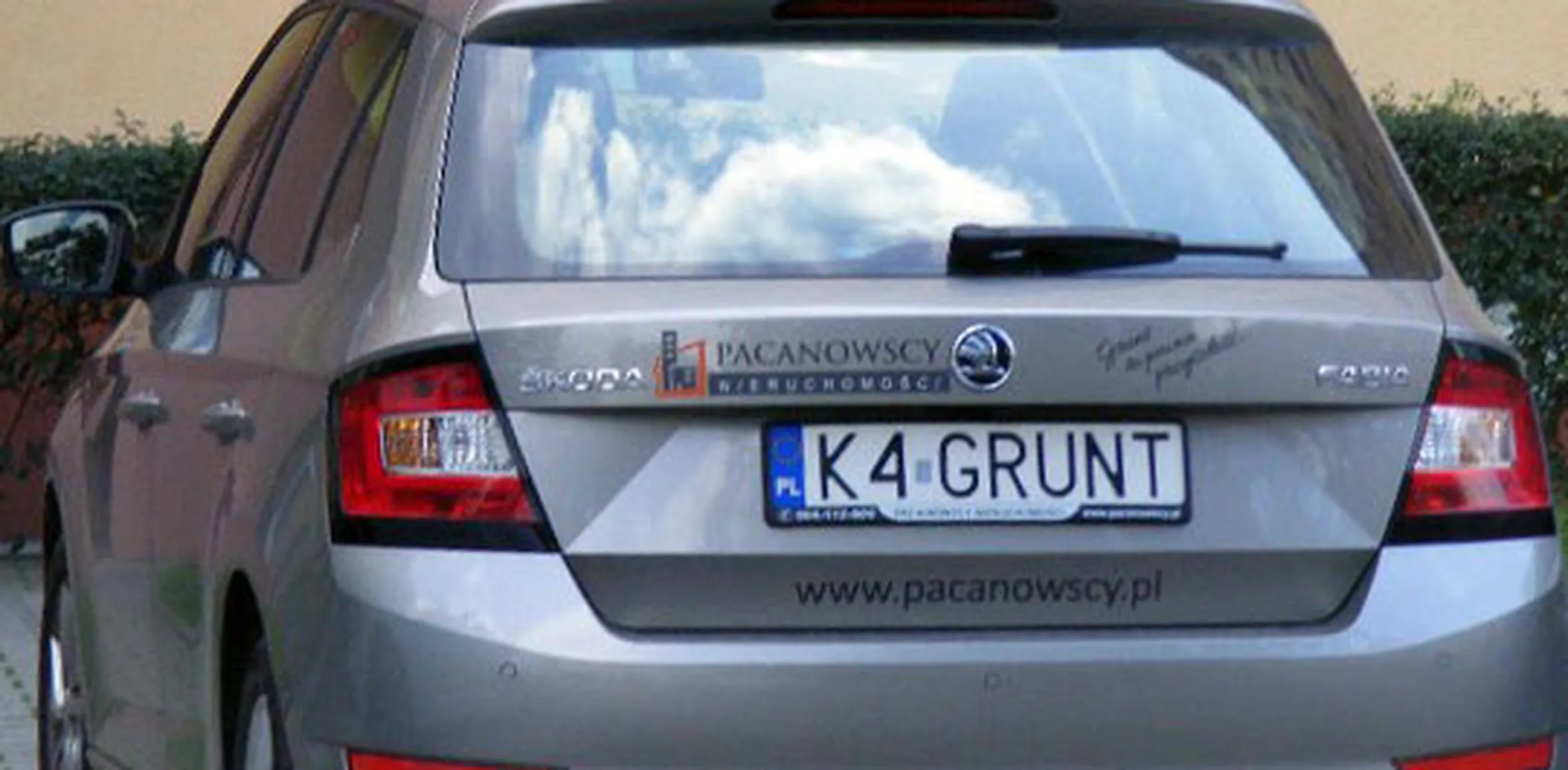 Fajny numer, blacha K4 GRUNT