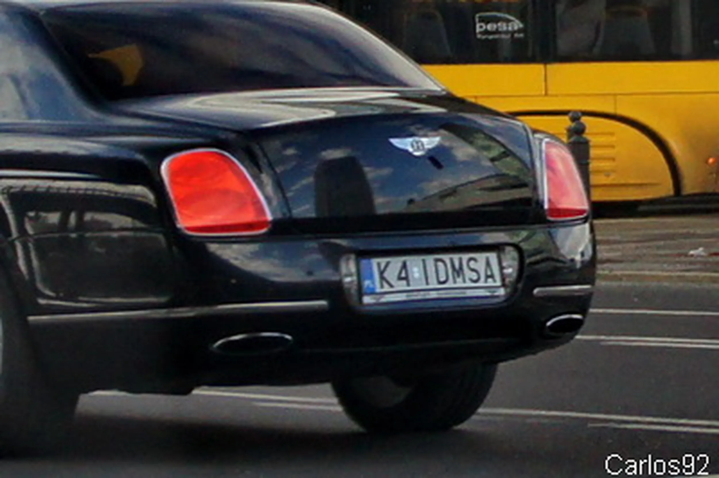 Fajny numer, blacha K4 IDMSA