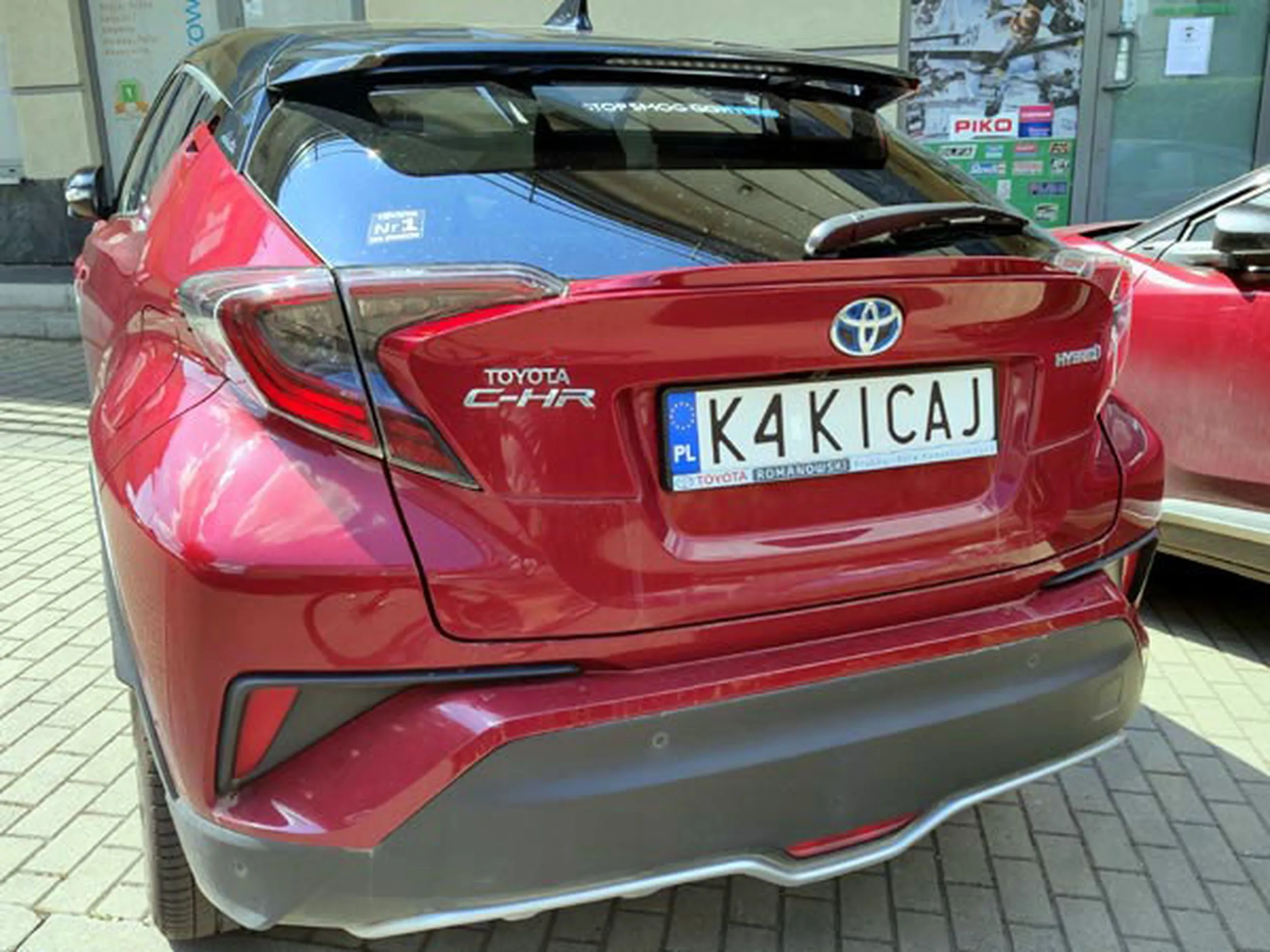 Fajny numer, blacha K4 KICAJ