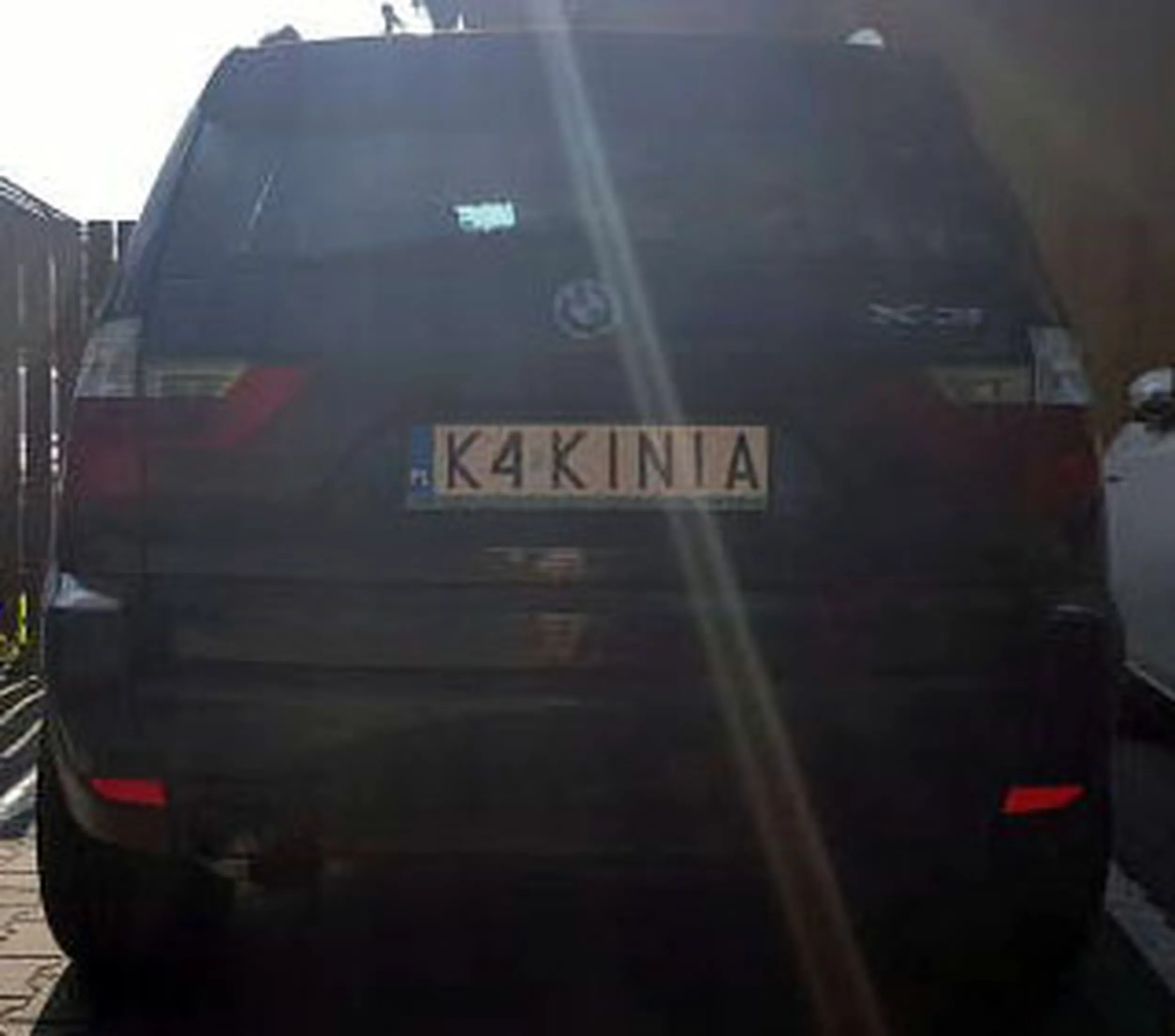 Fajny numer, blacha K4 KINIA