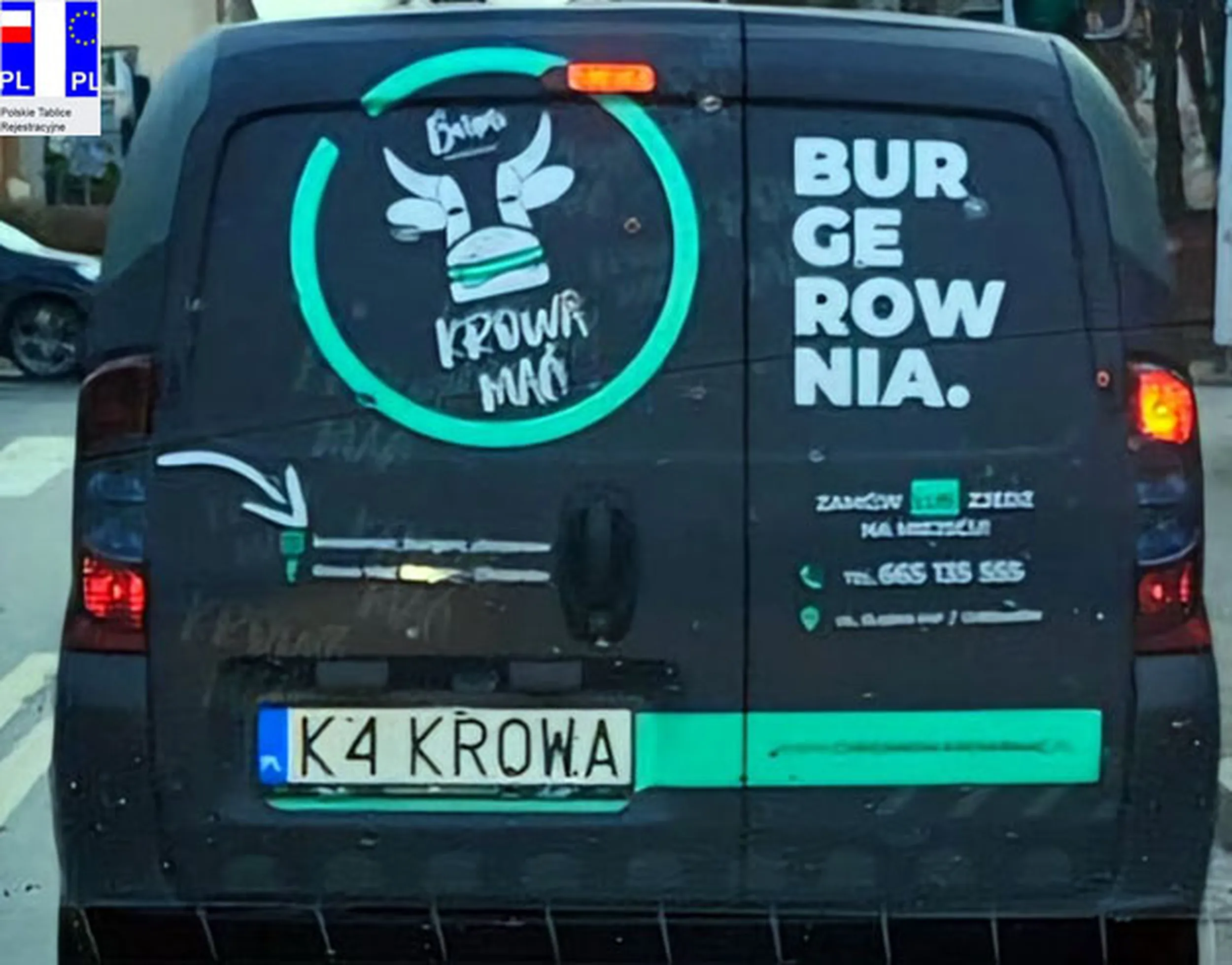 Fajny numer, blacha K4 KROWA