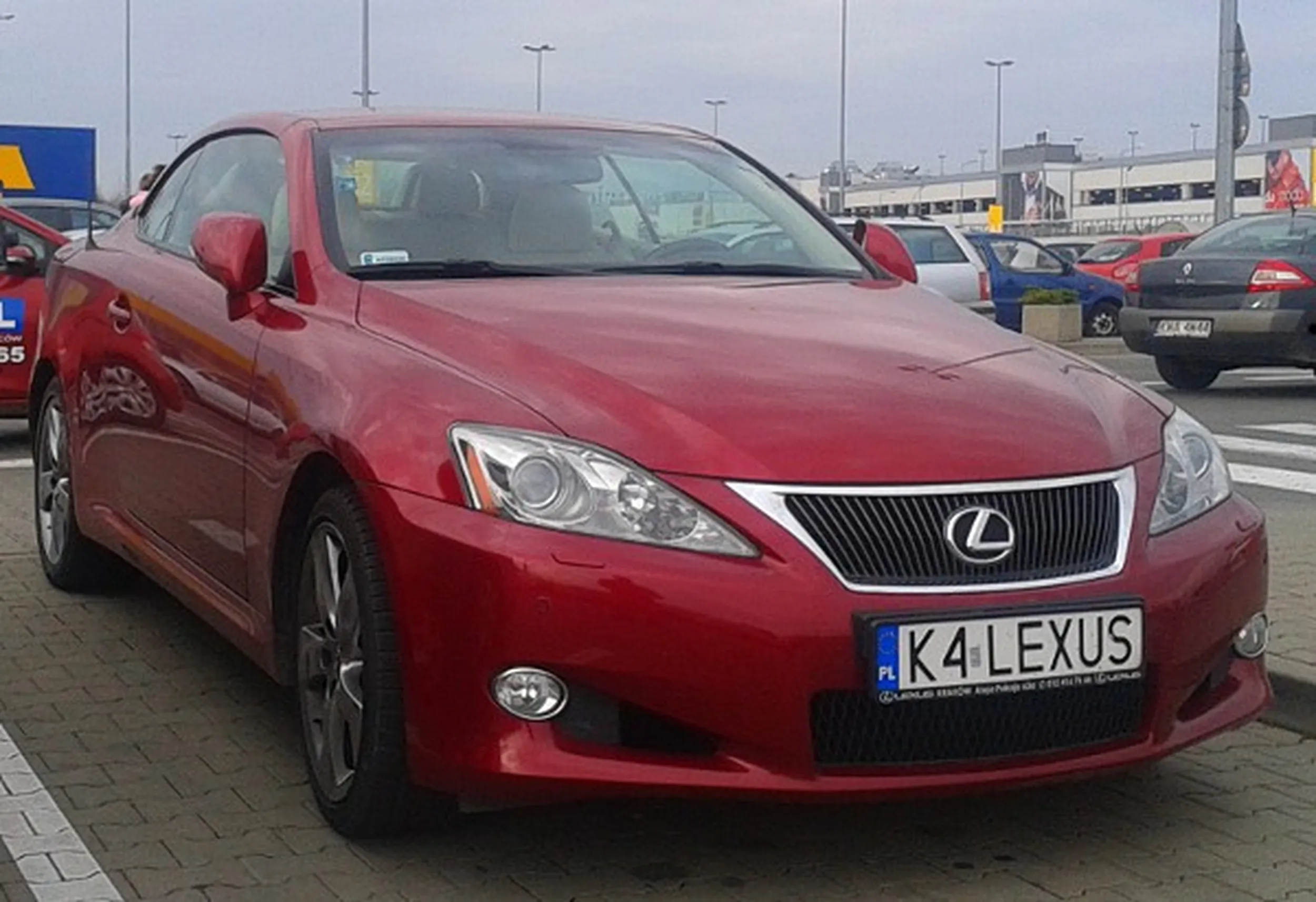 Fajny numer, blacha K4 LEXUS
