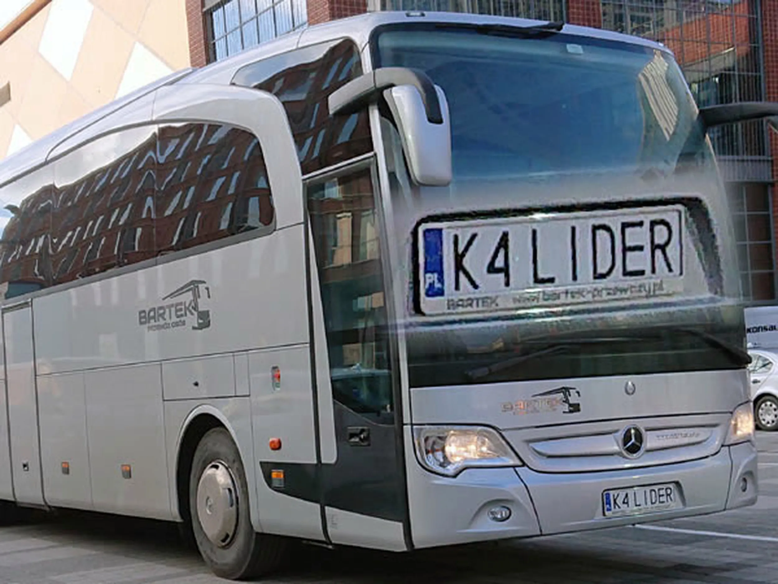 Fajny numer, blacha K4 LIDER