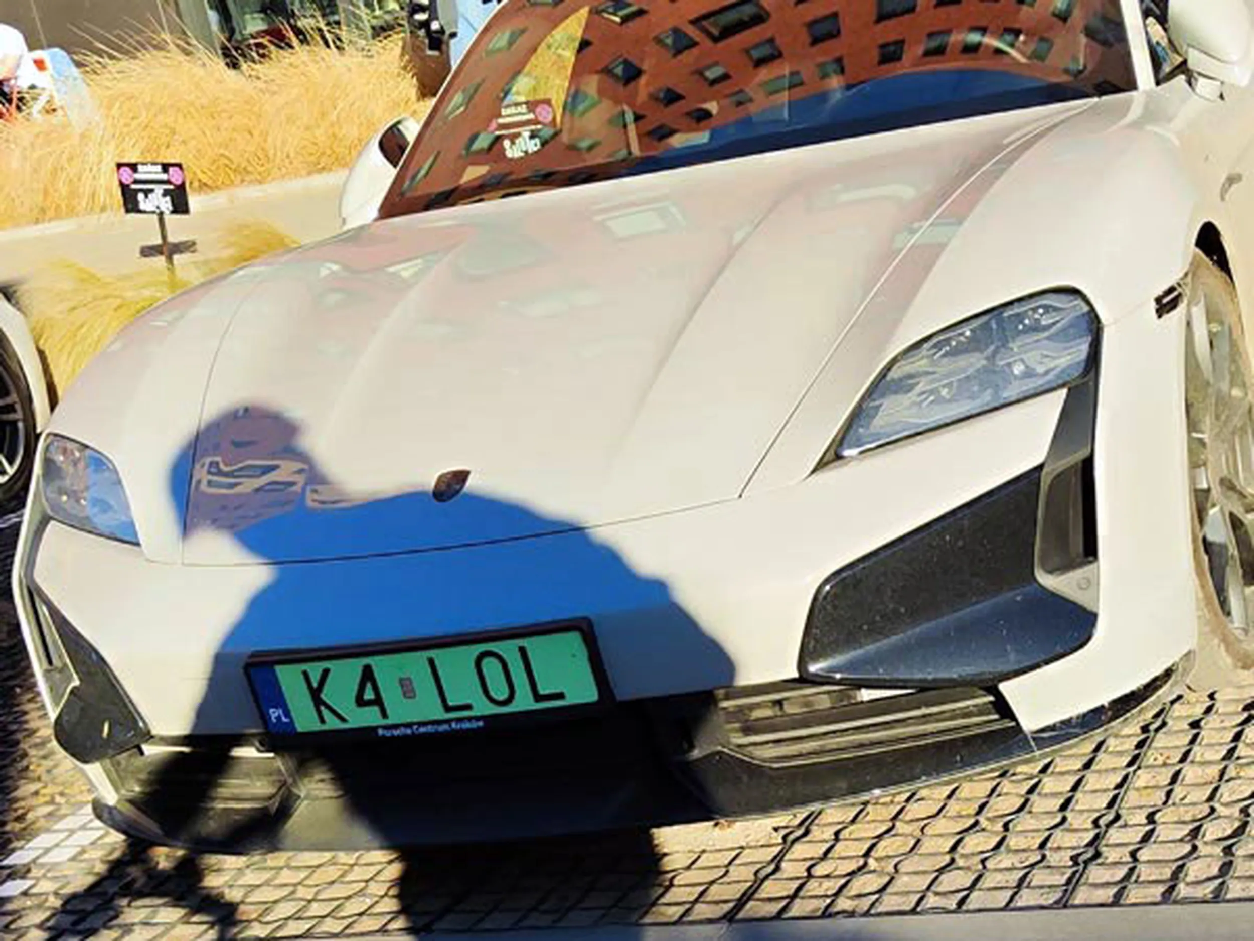 Fajny numer, blacha K4 LOL