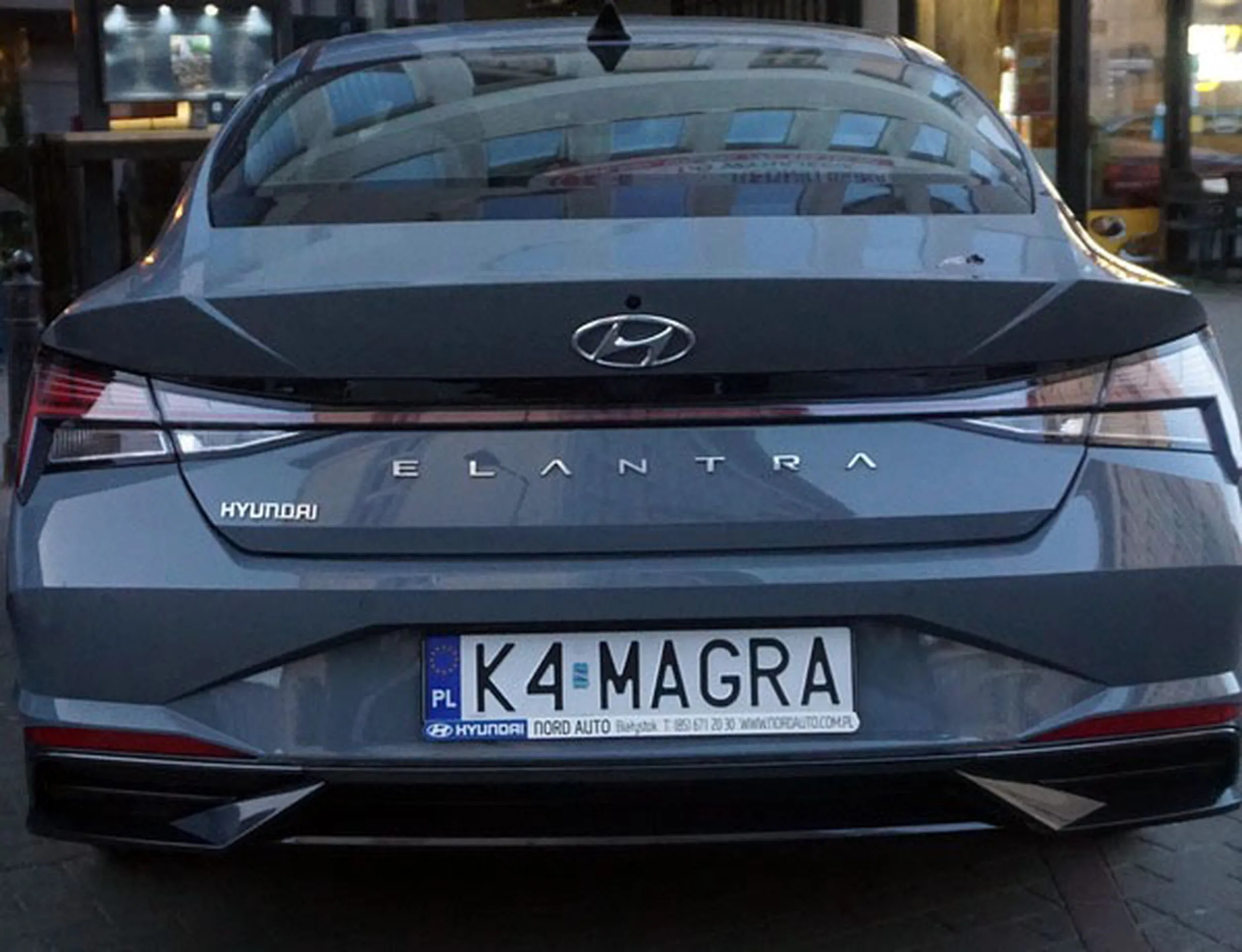 Fajny numer, blacha K4 MAGRA