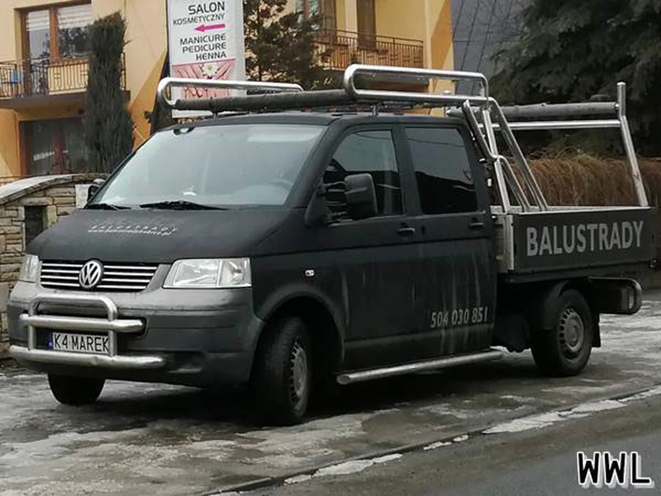 Fajny numer, blacha K4 MAREK