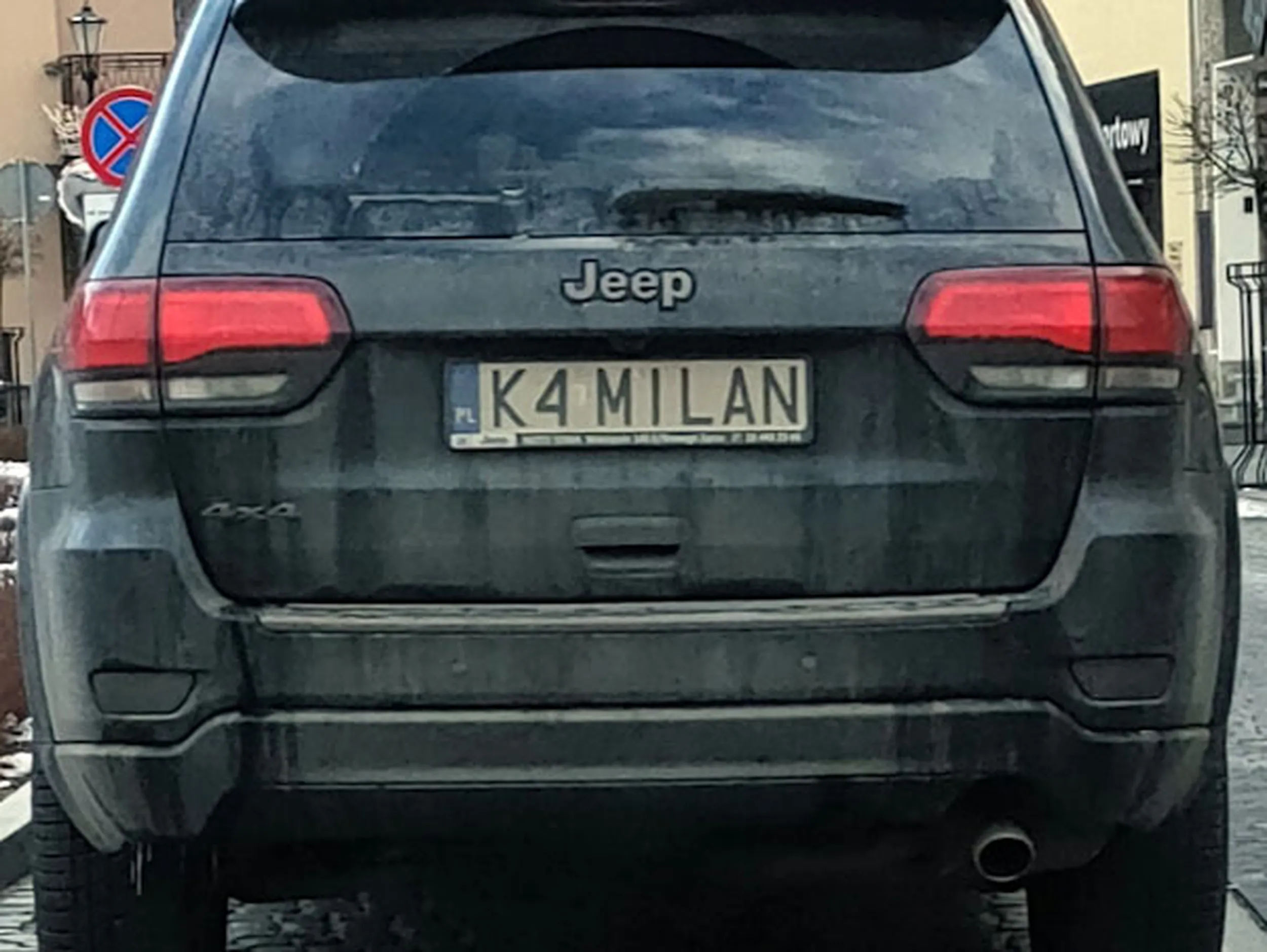 Fajny numer, blacha K4 MILAN