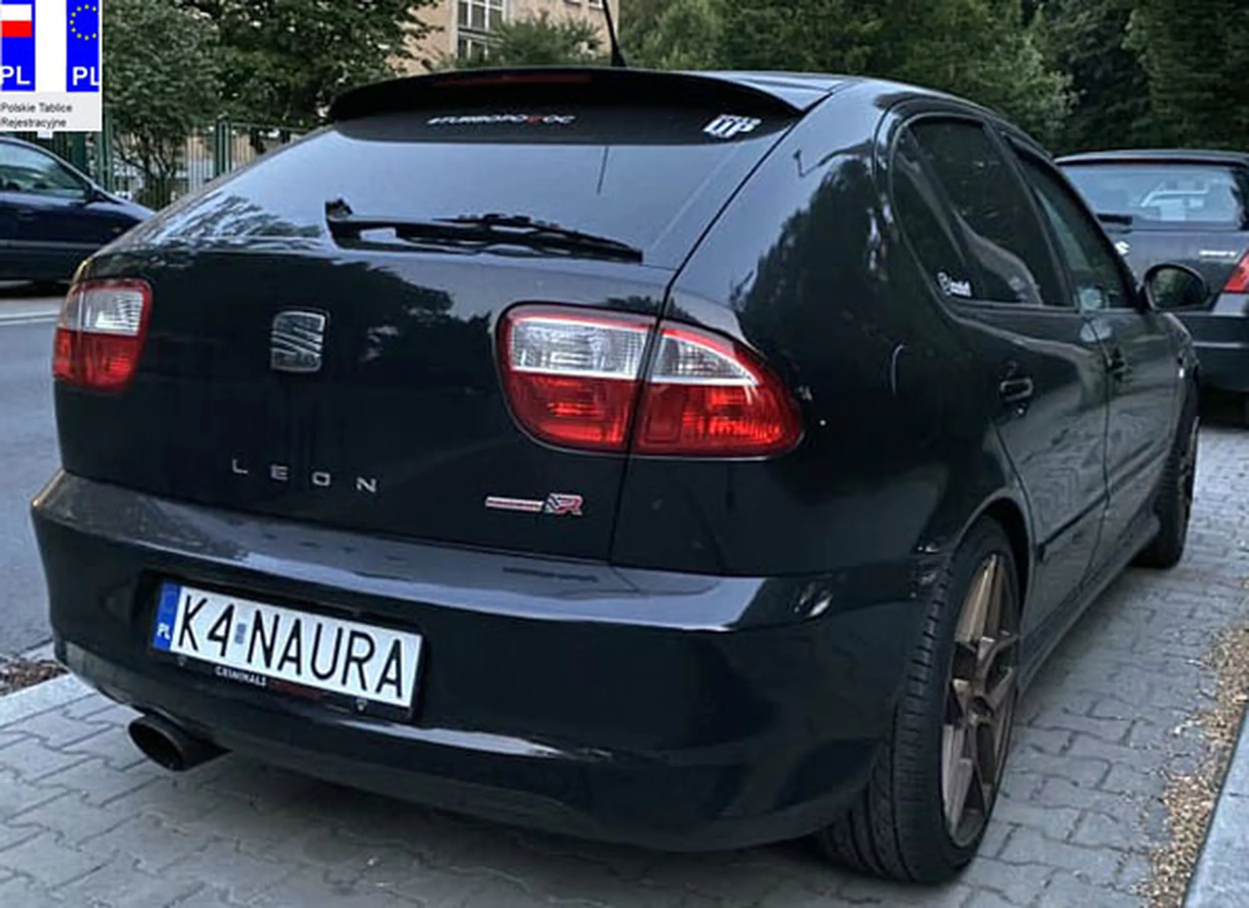 Fajny numer, blacha K4 NAURA