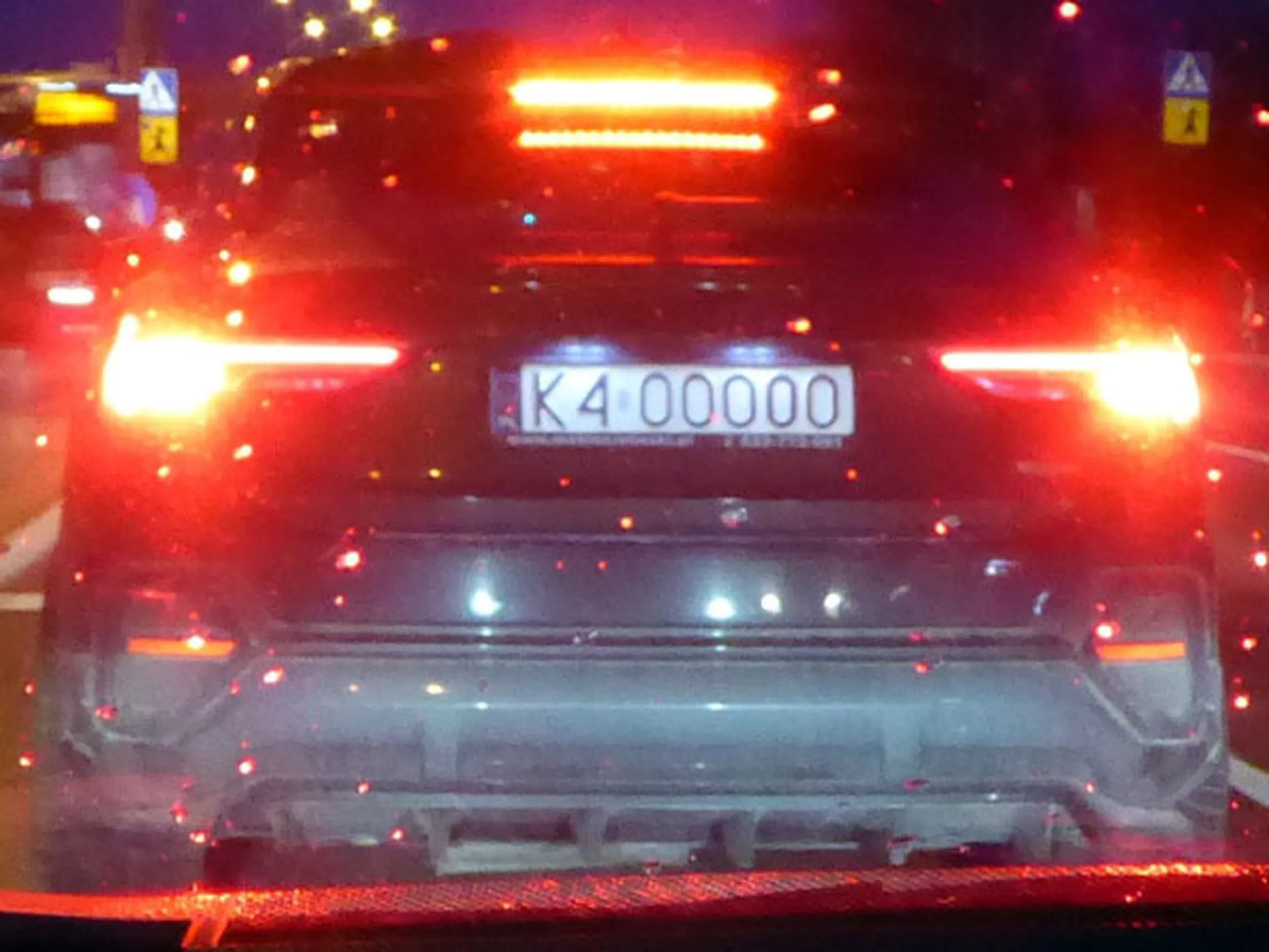 Fajny numer, blacha K4 OOO0O