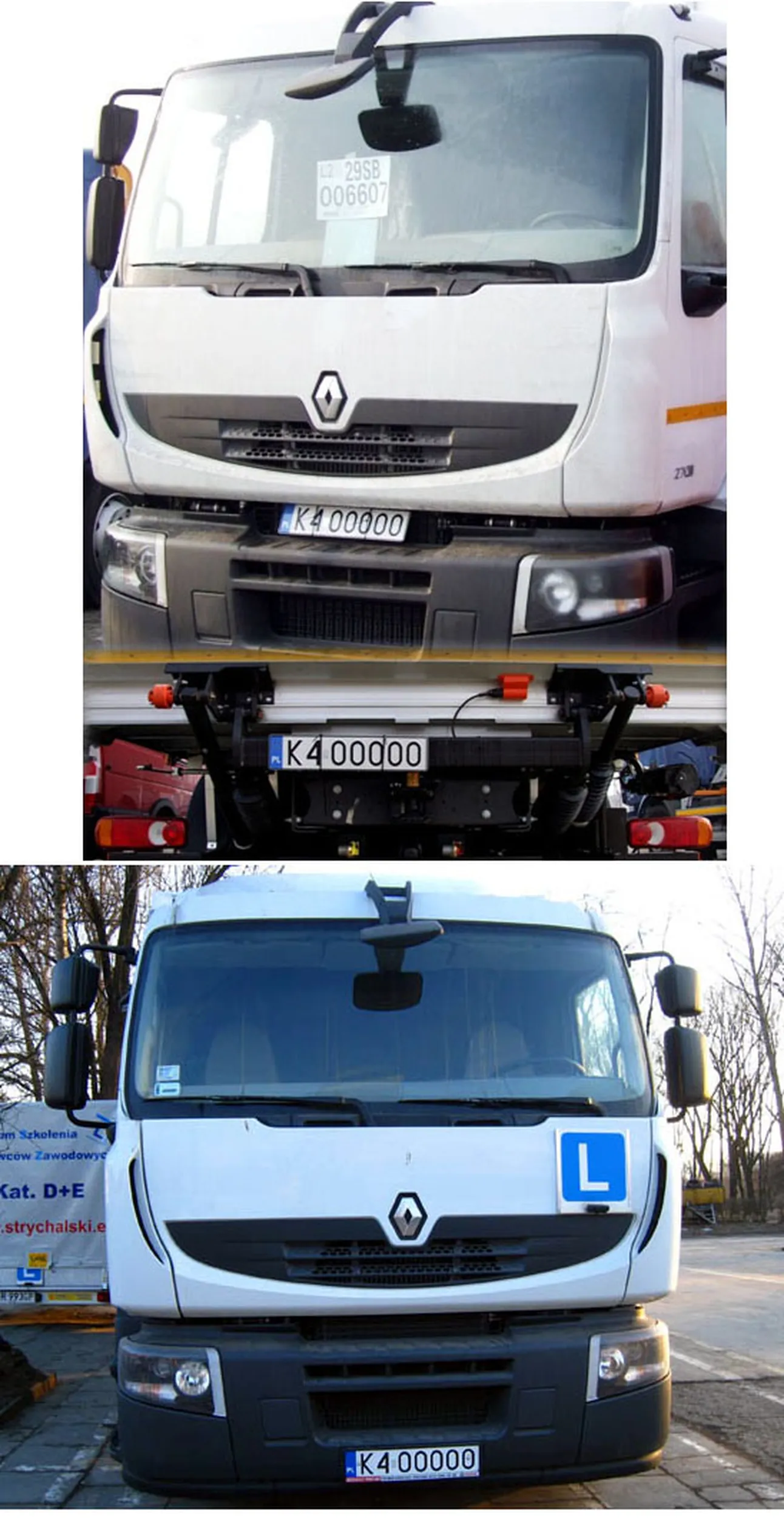 Fajny numer, blacha K4 OOOOO