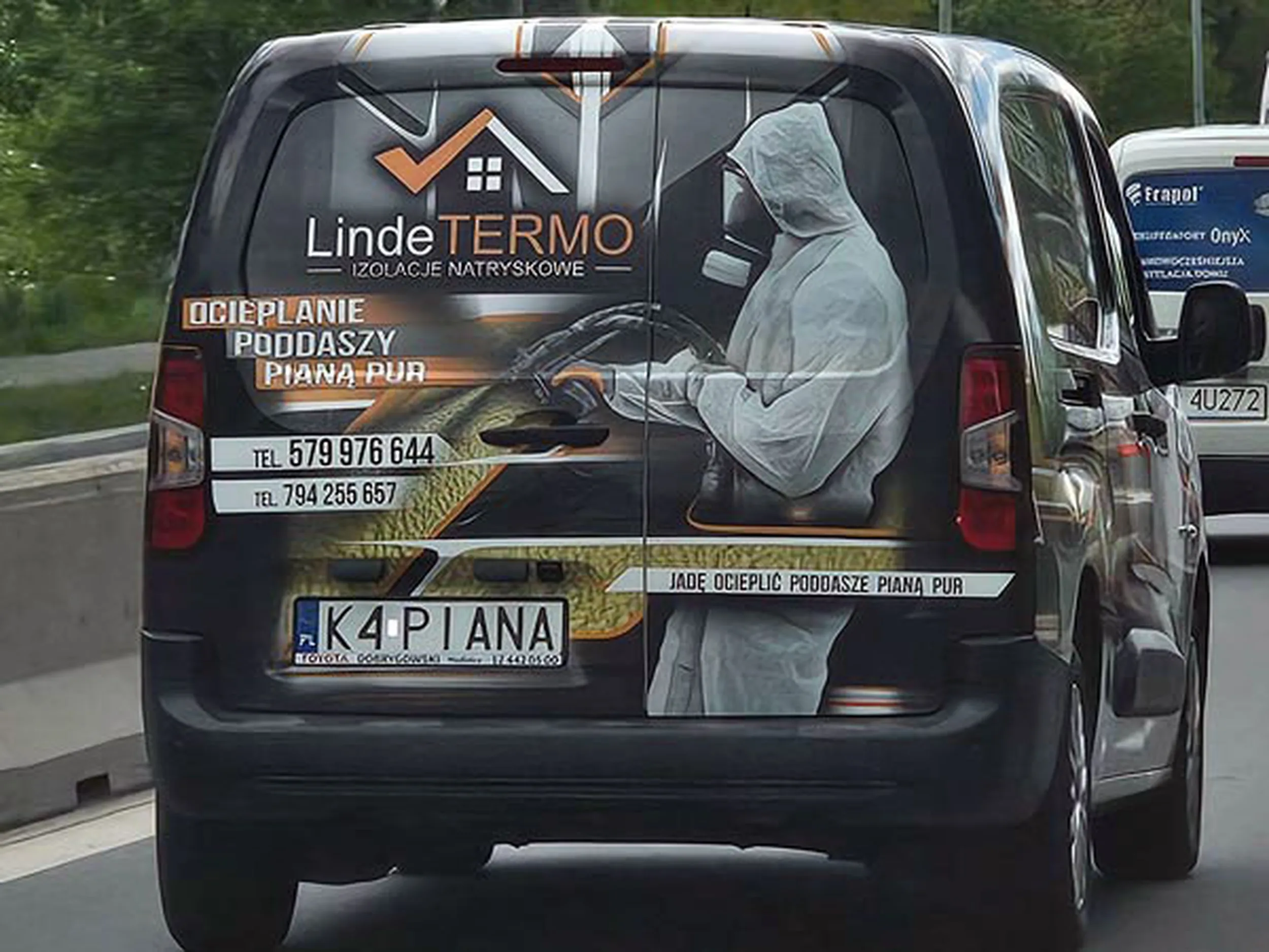 Fajny numer, blacha K4 PIANA