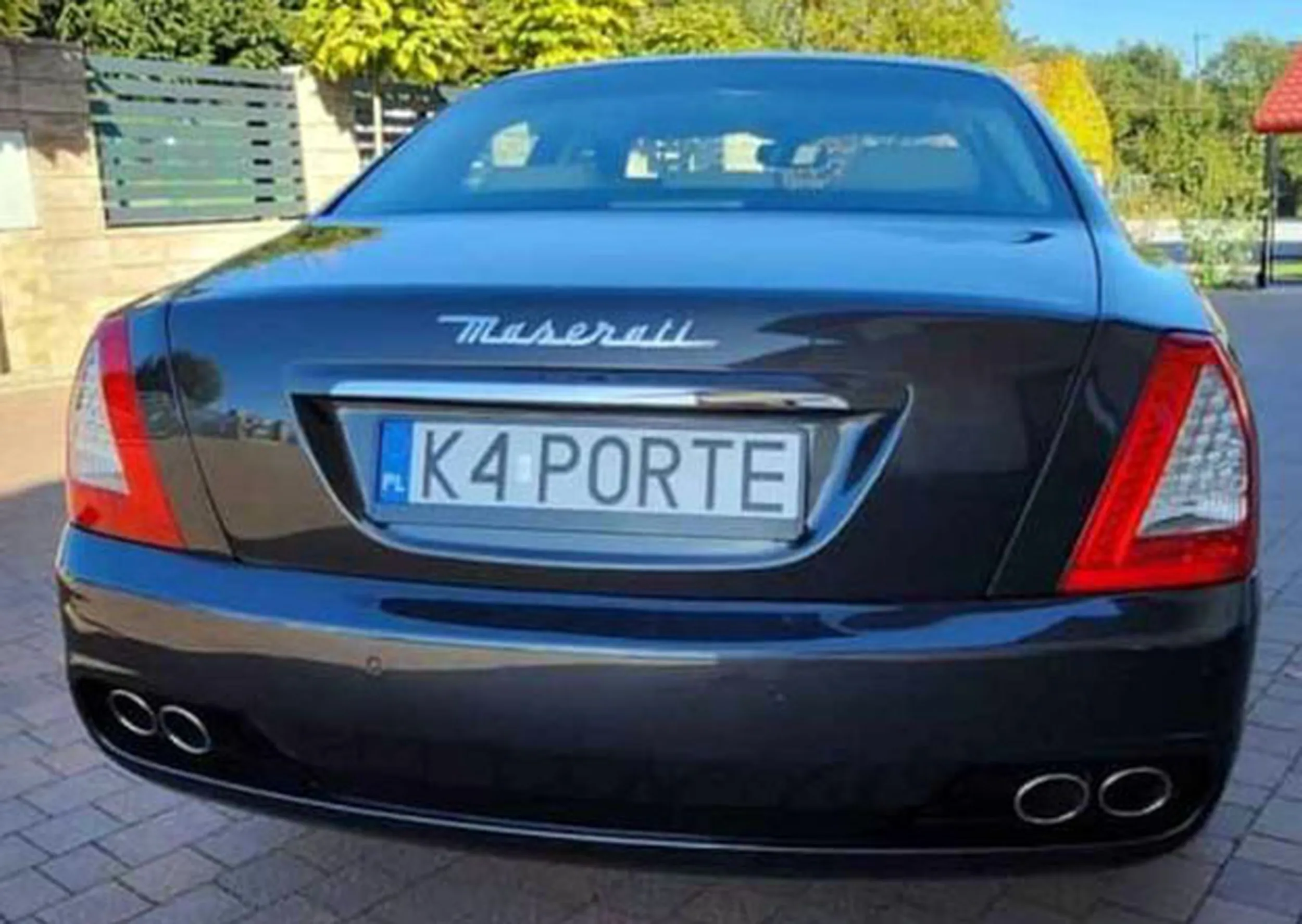 Fajny numer, blacha K4 PORTE