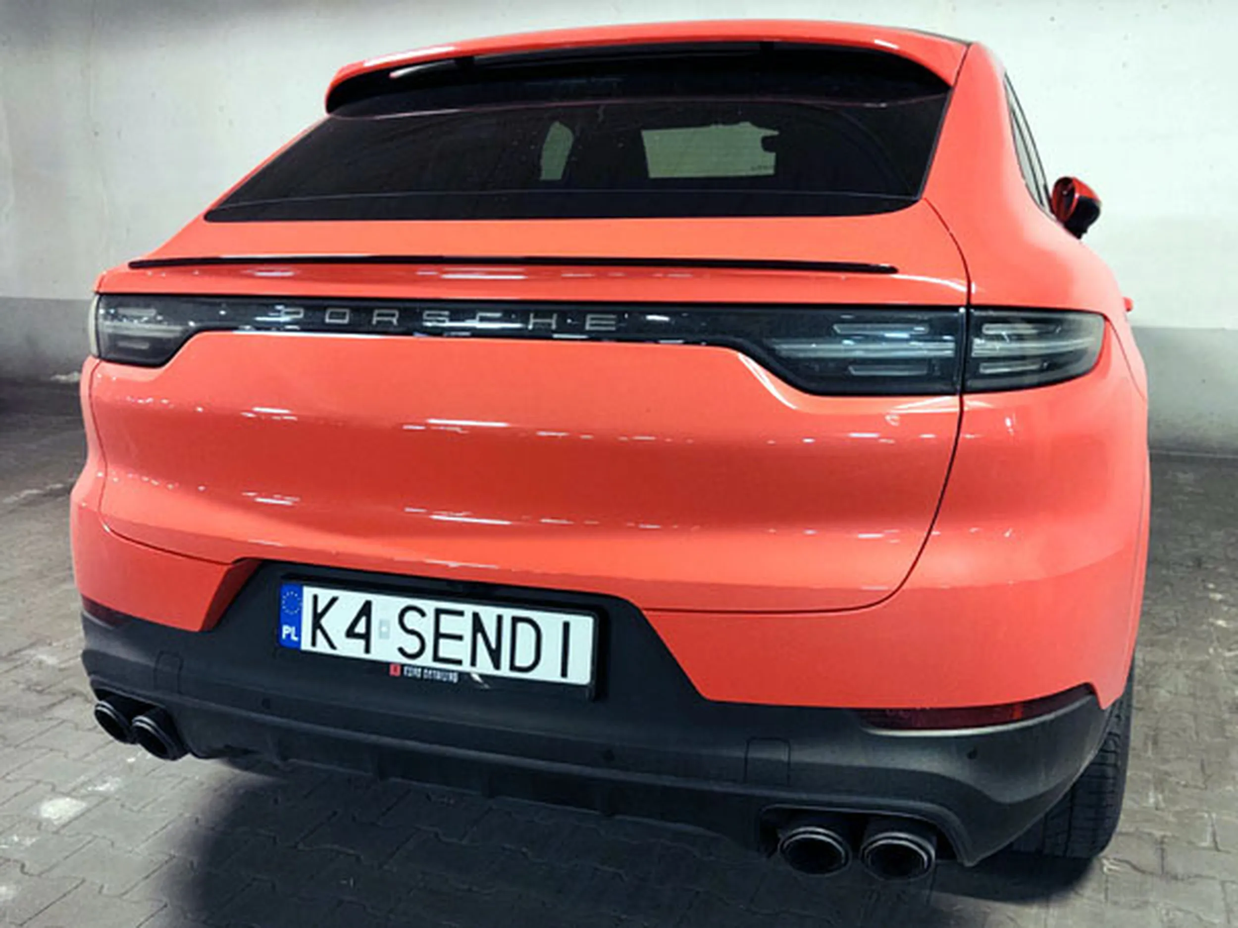 Fajny numer, blacha K4 SENDI