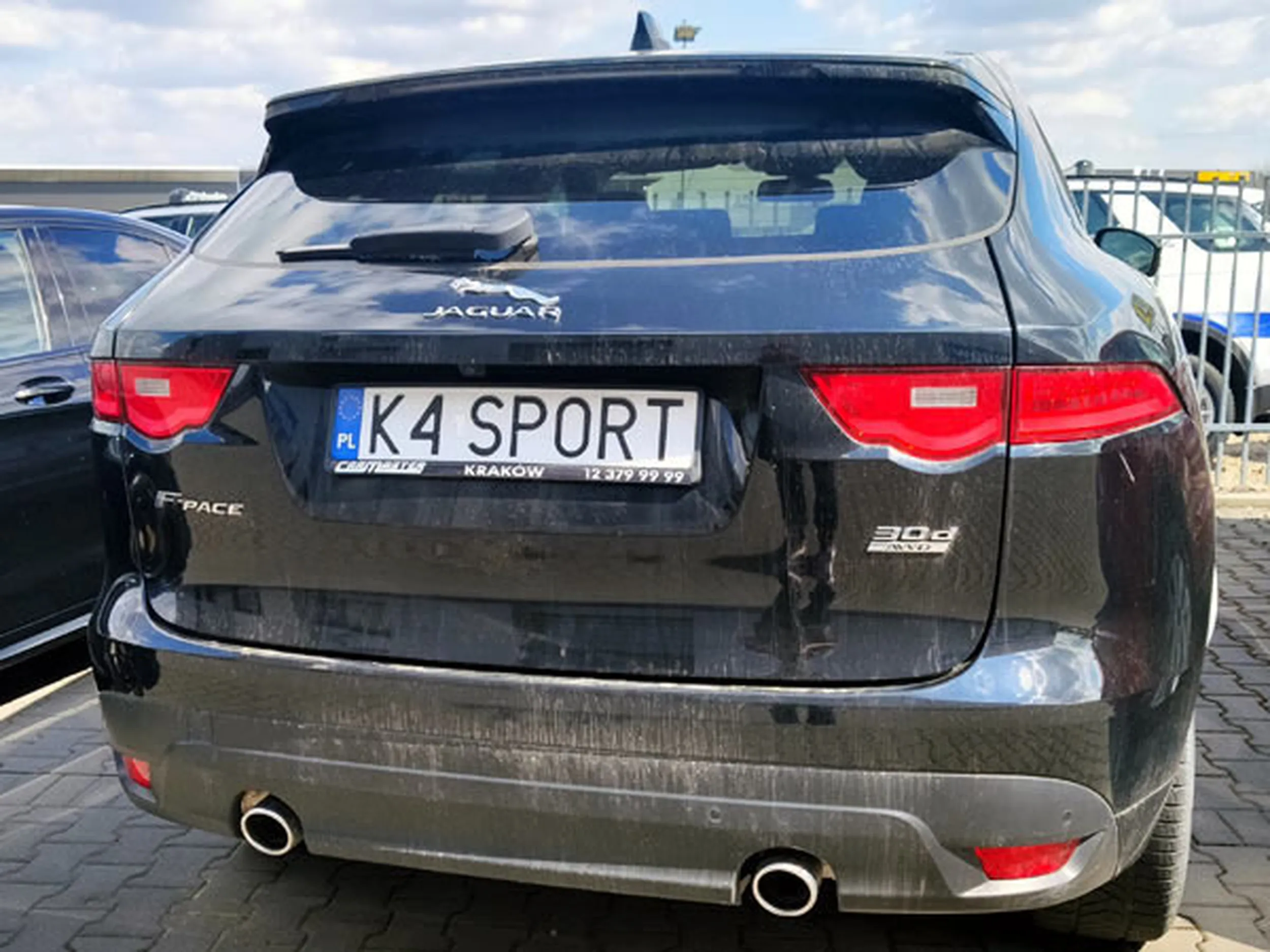 Fajny numer, blacha K4 SPORT