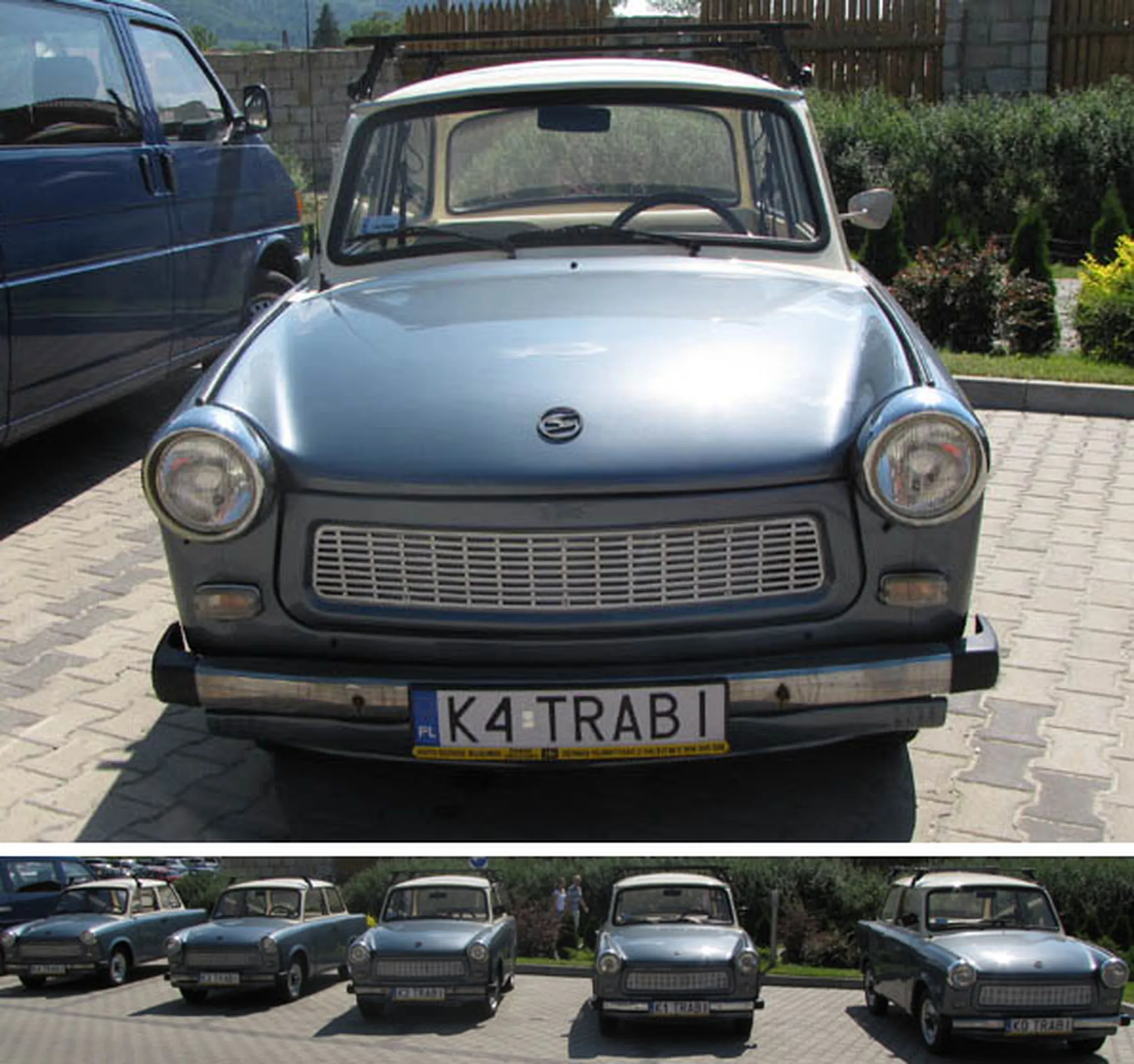 Fajny numer, blacha K4 TRABI