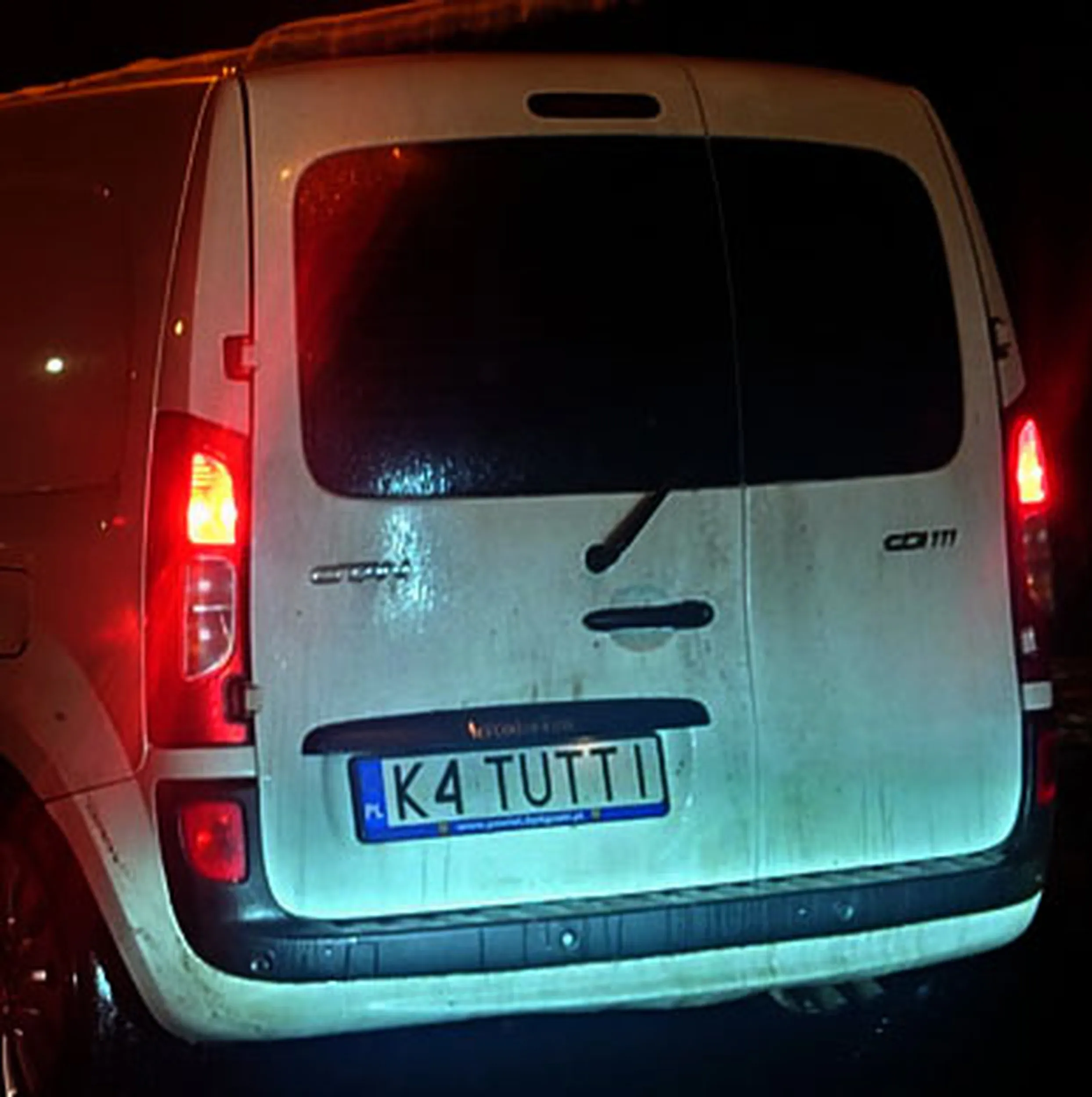 Fajny numer, blacha K4 TUTTI