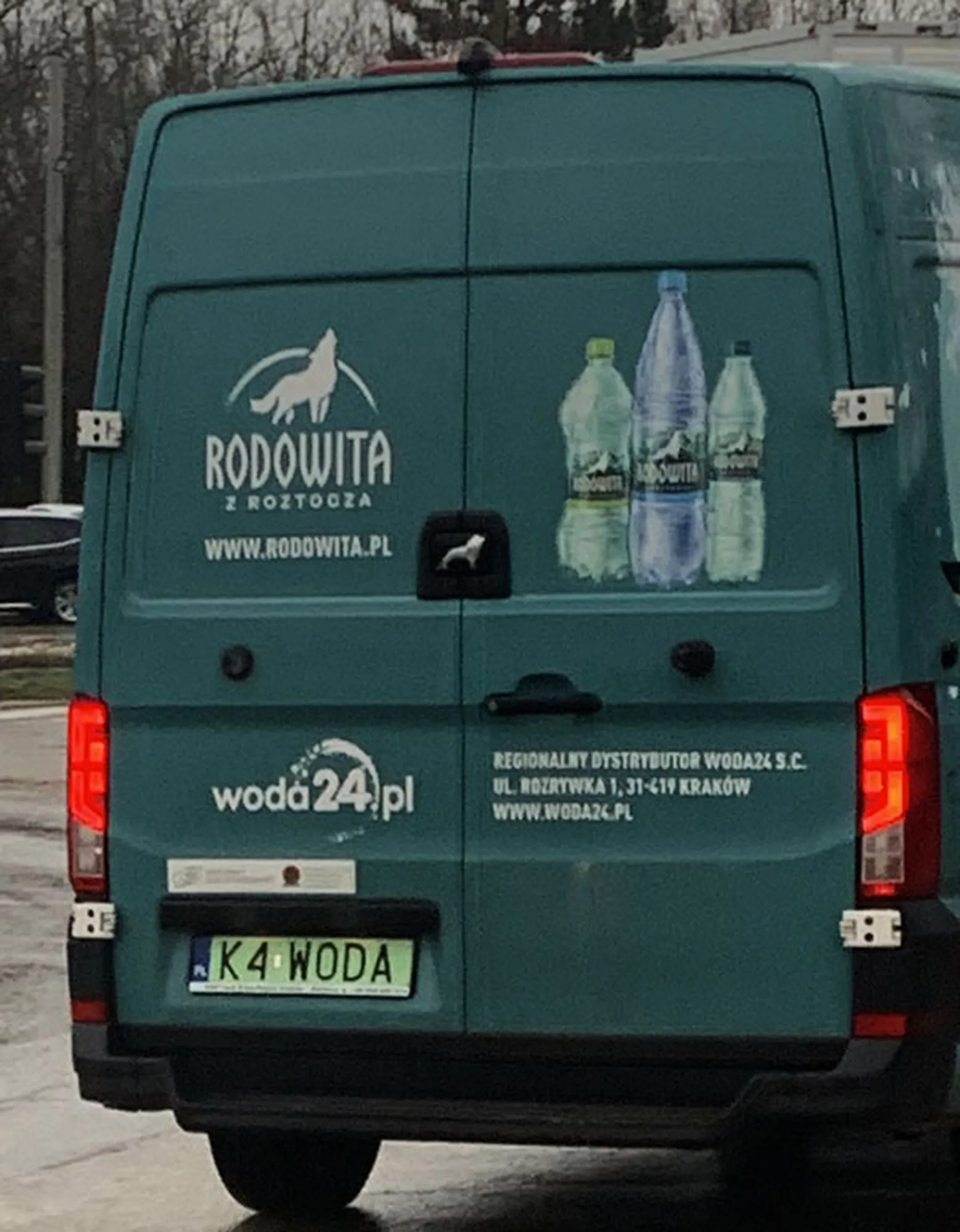 Fajny numer, blacha K4 WODA