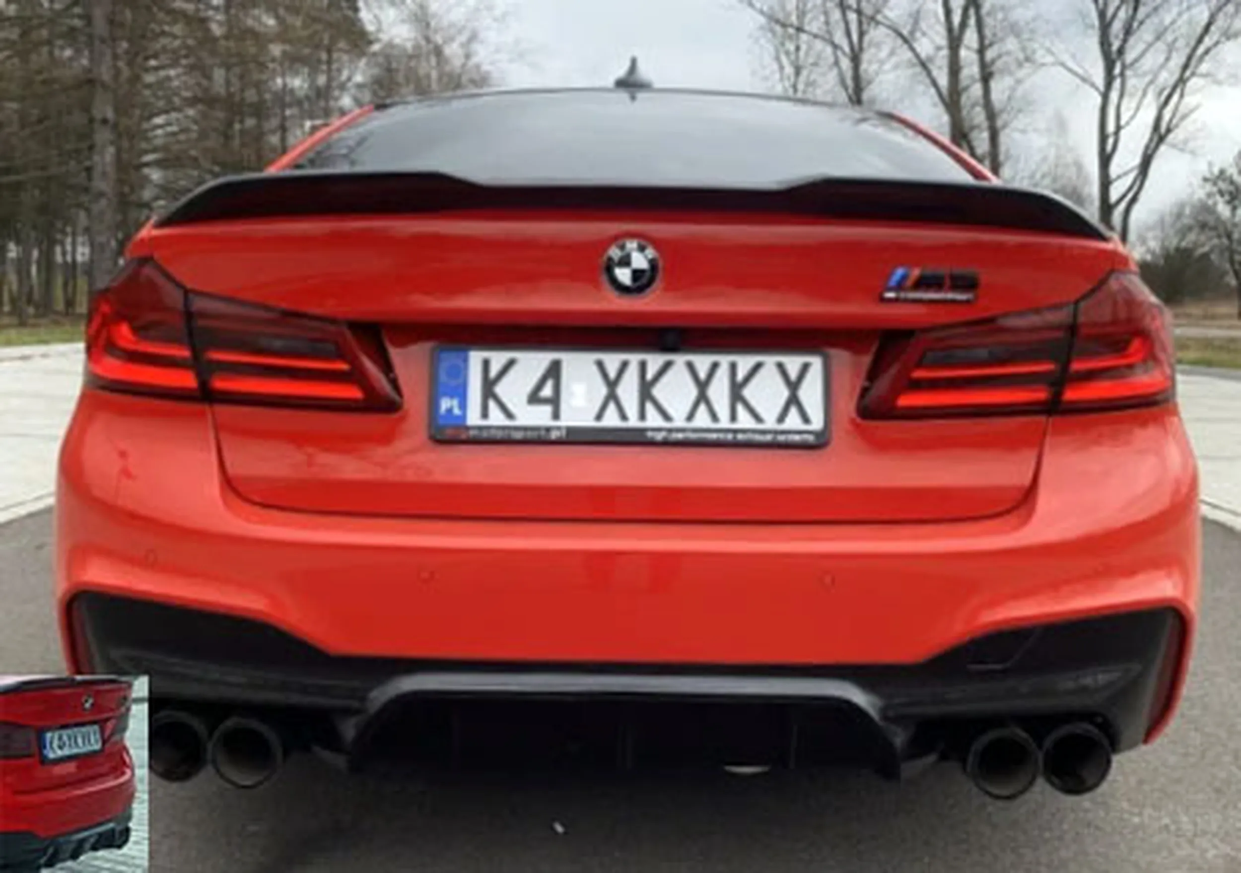 Fajny numer, blacha K4 XKXKX