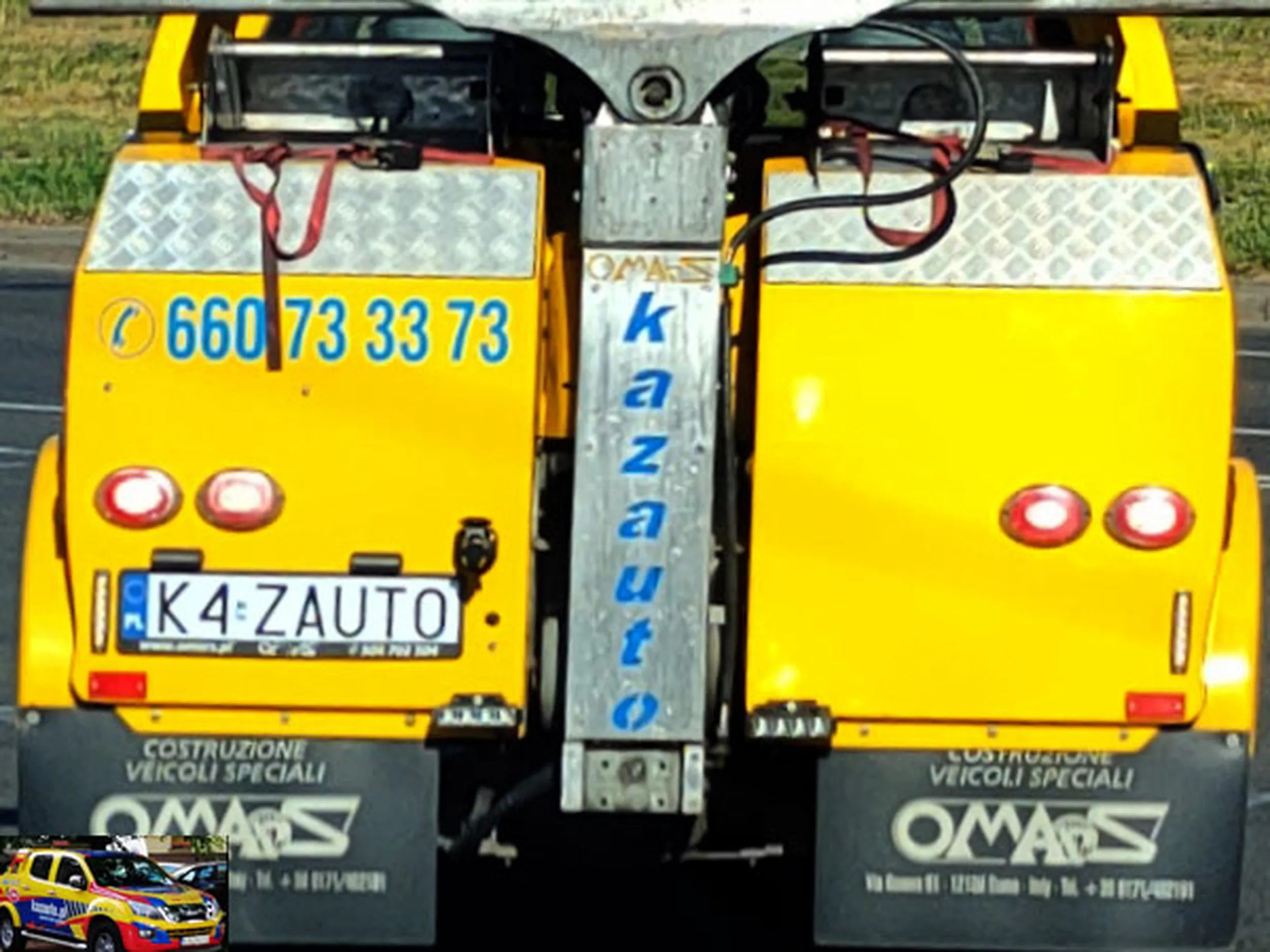 Fajny numer, blacha K4 ZAUTO