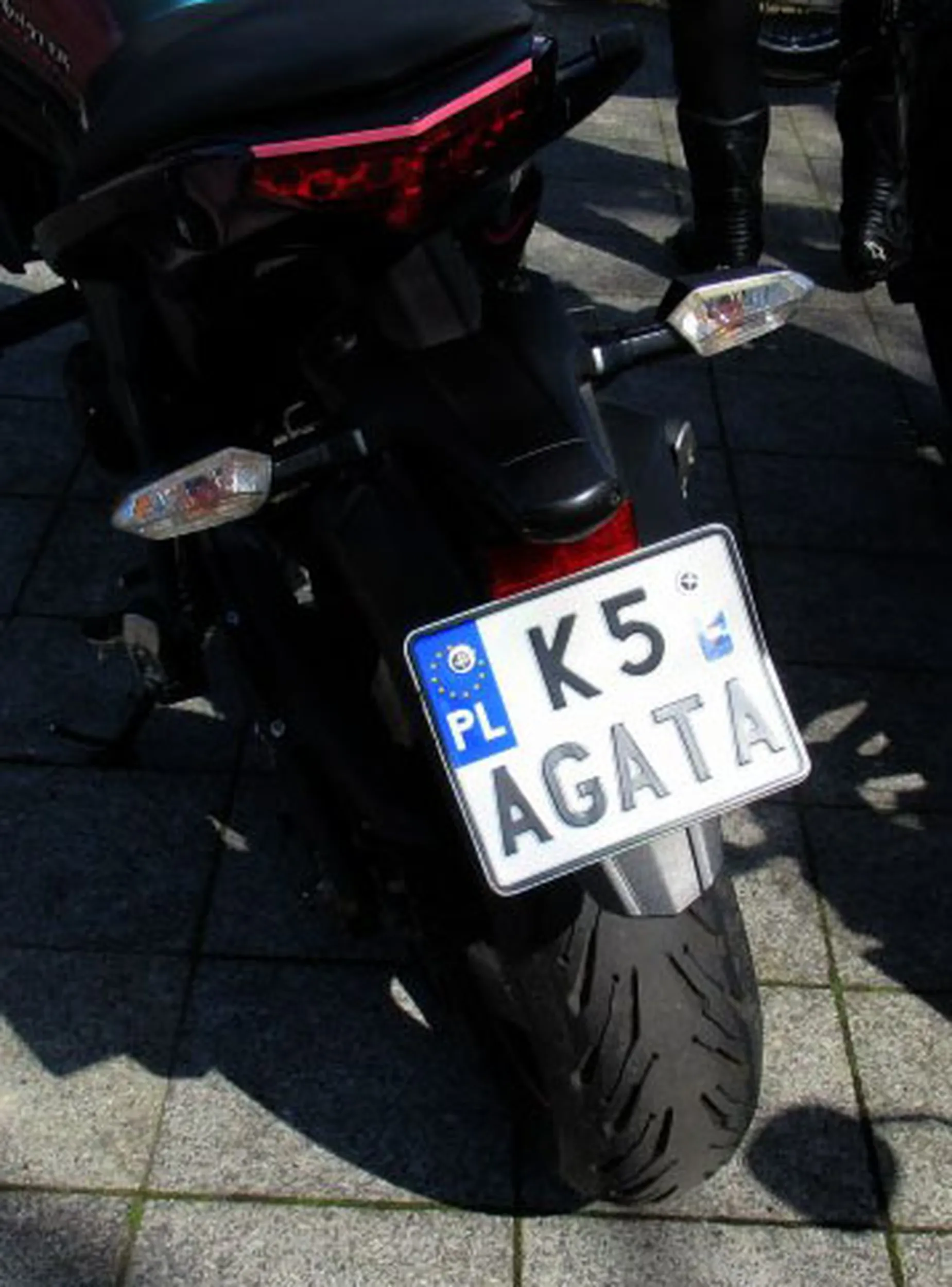 Fajny numer, blacha K5 AGATA