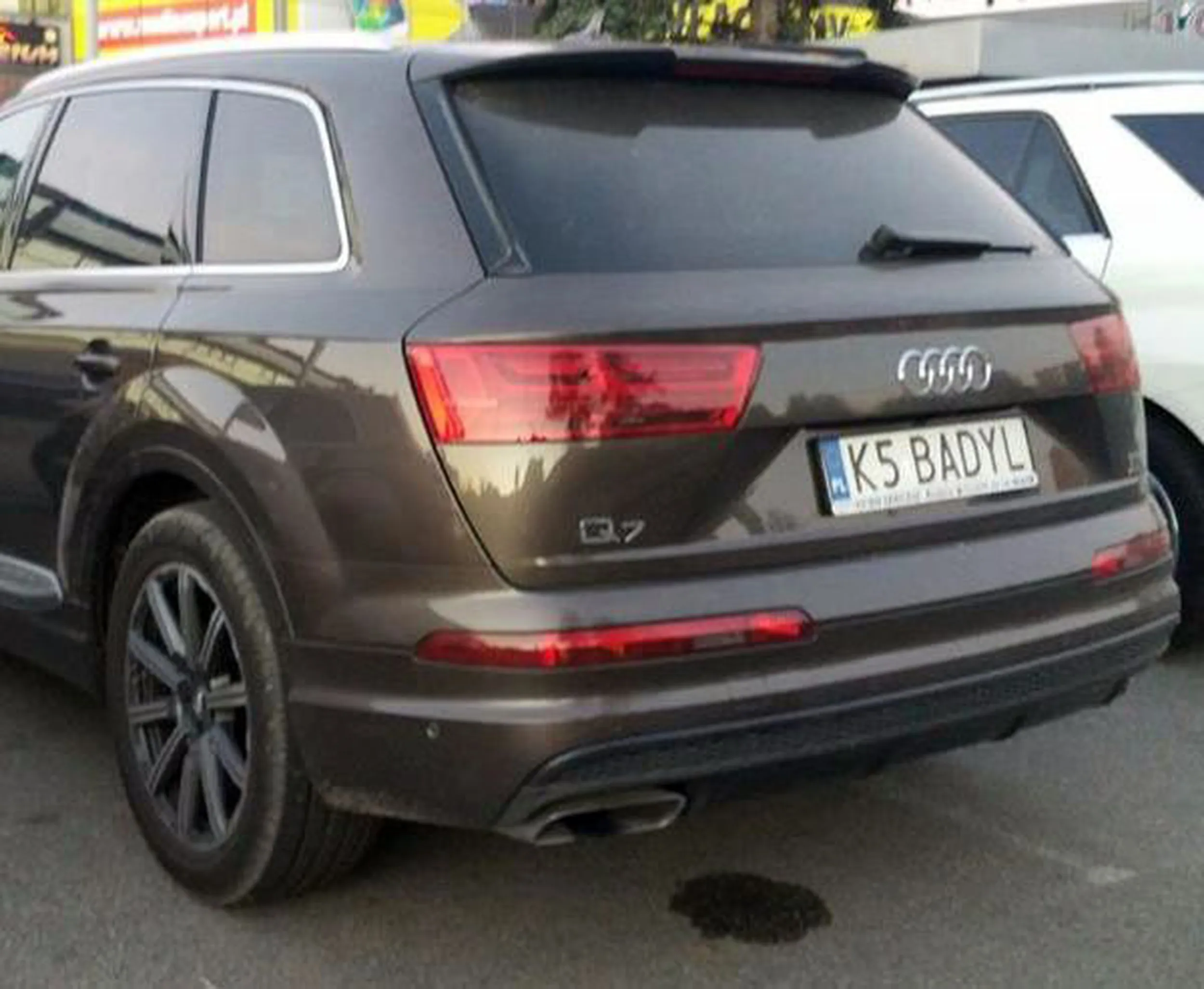 Fajny numer, blacha K5 BADYL