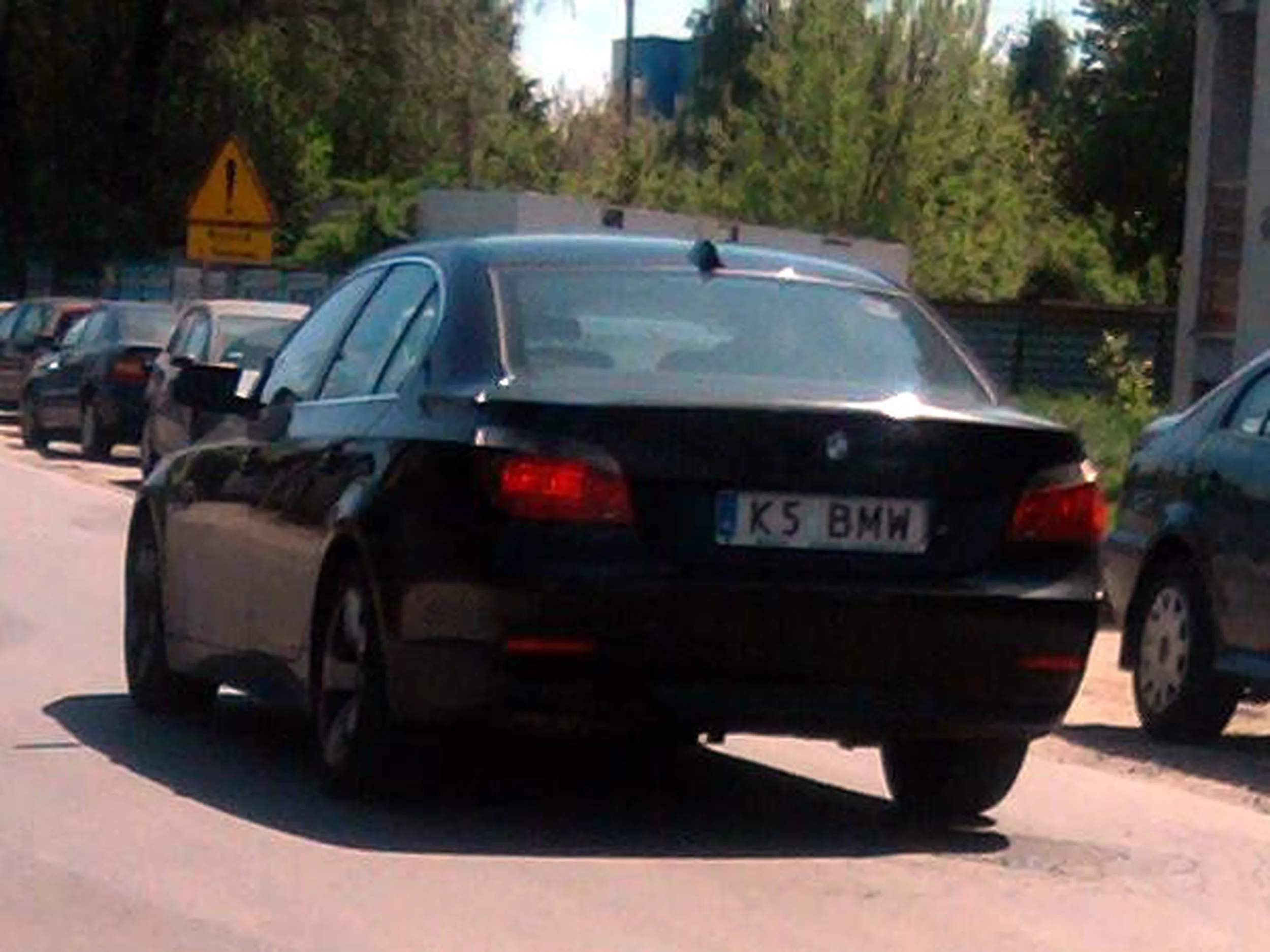 Fajny numer, blacha K5 BMW