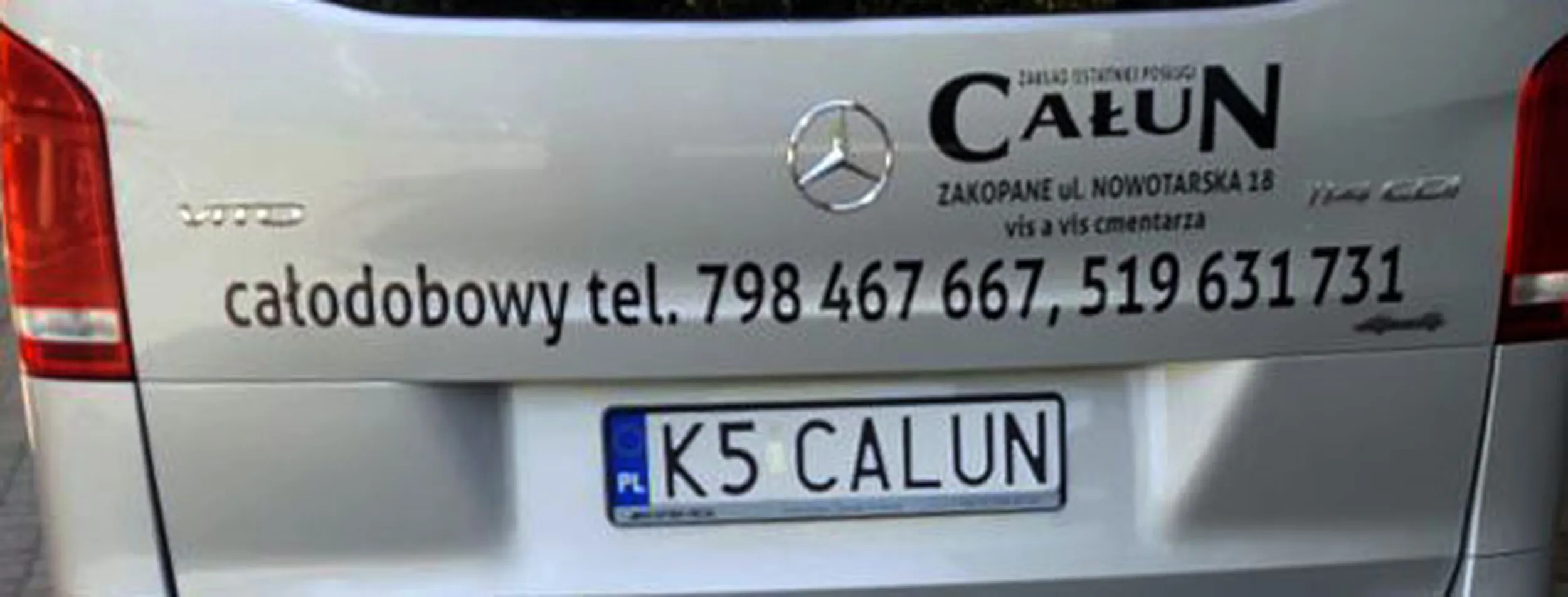 Fajny numer, blacha K5 CALUN