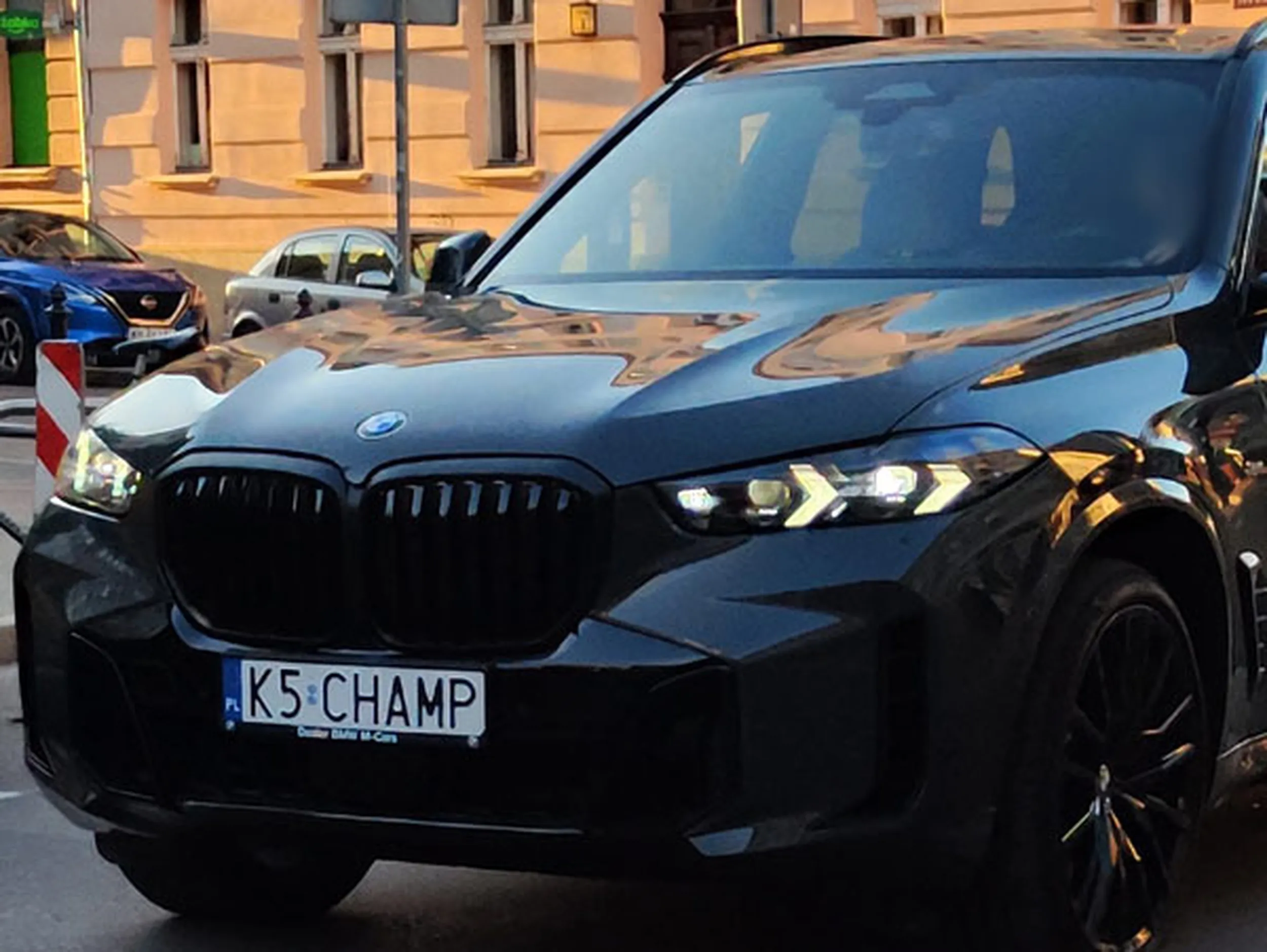 Fajny numer, blacha K5 CHAMP