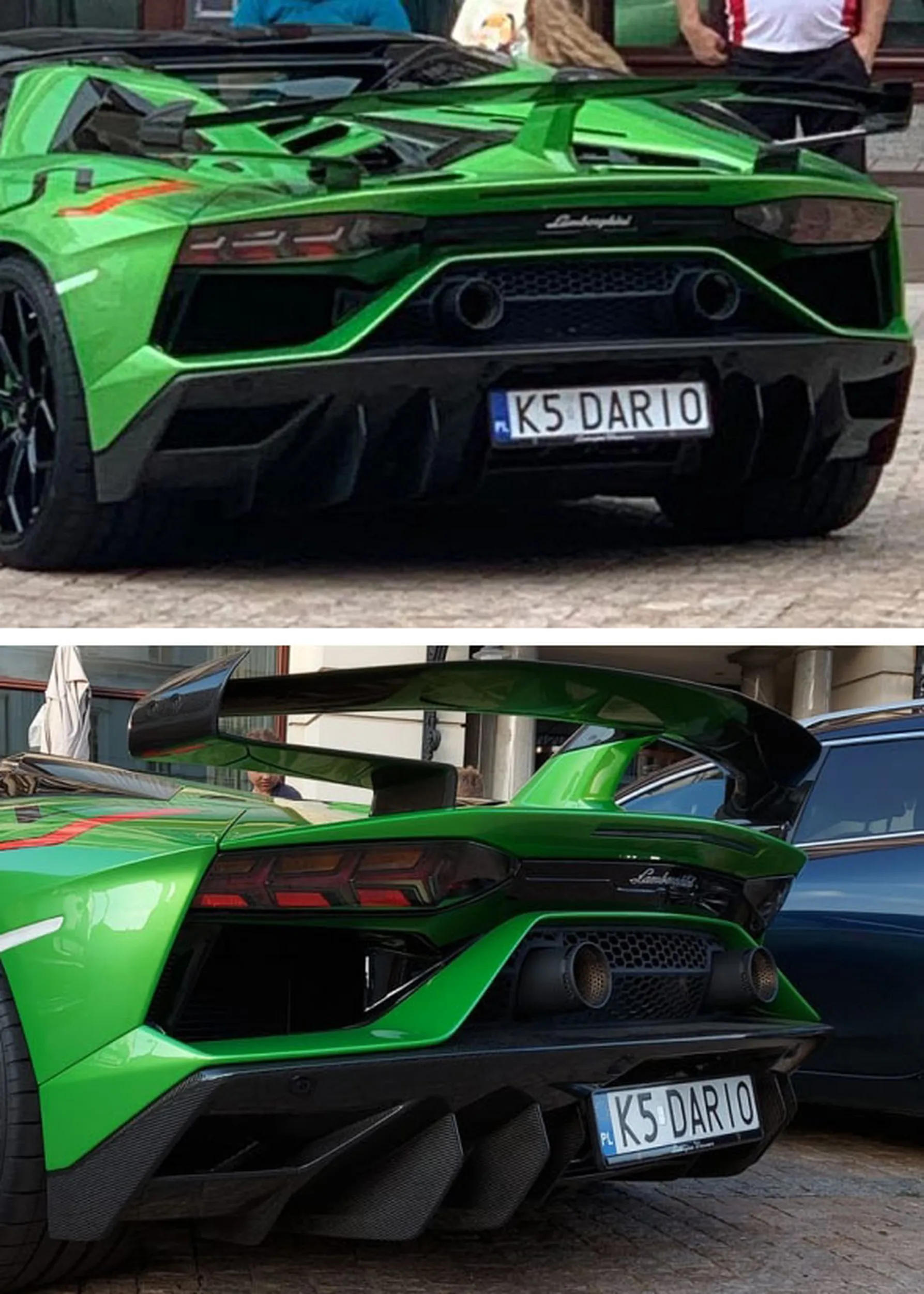 Fajny numer, blacha K5 DARIO