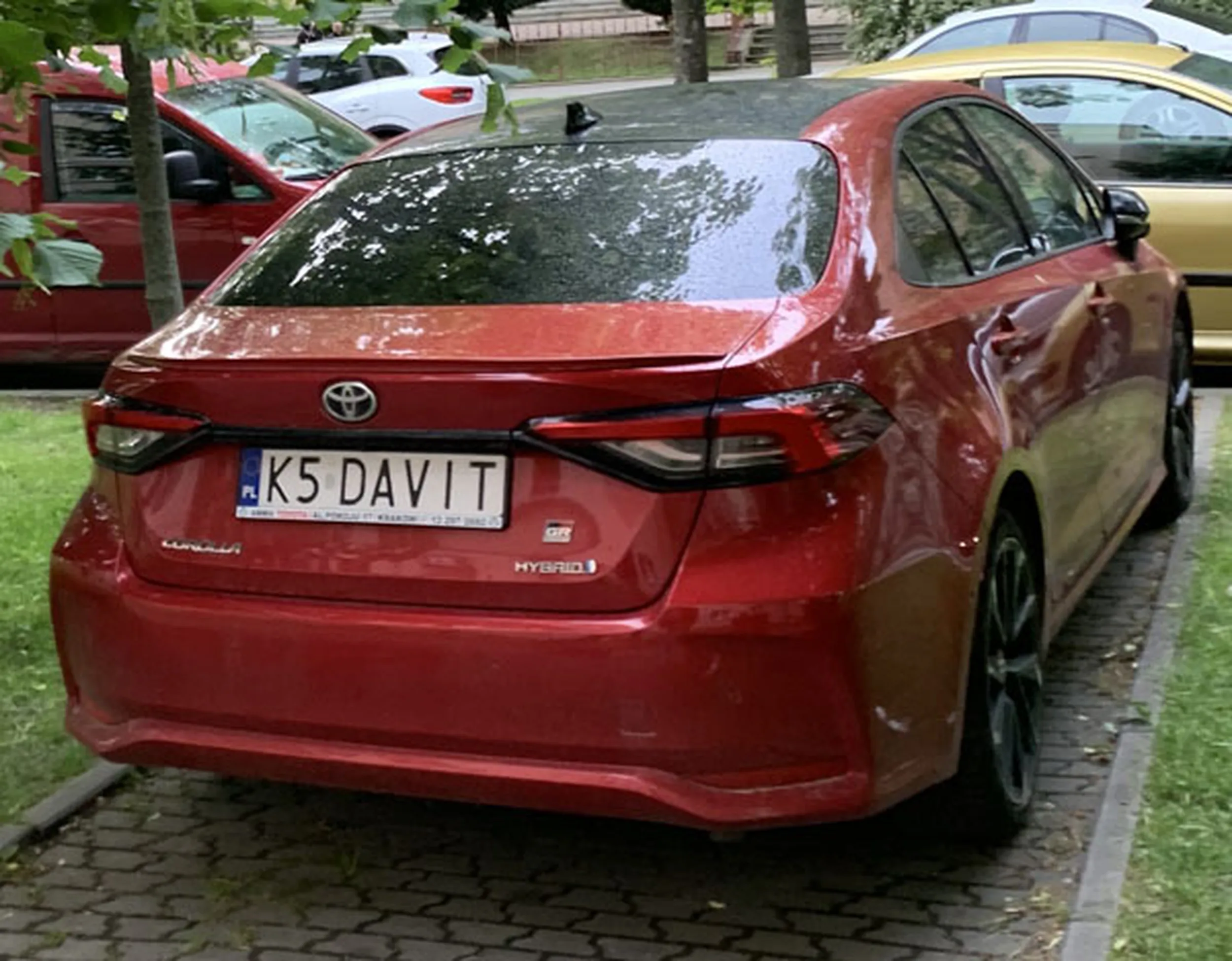 Fajny numer, blacha K5 DAVIT