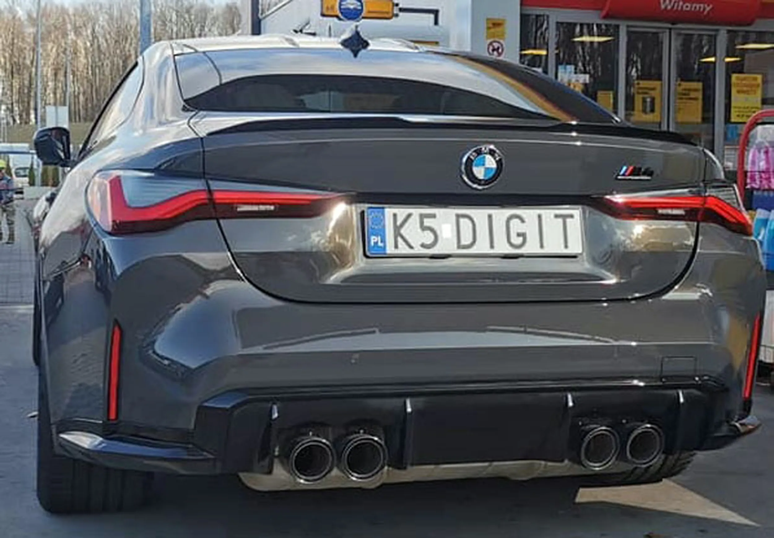 Fajny numer, blacha K5 DIGIT