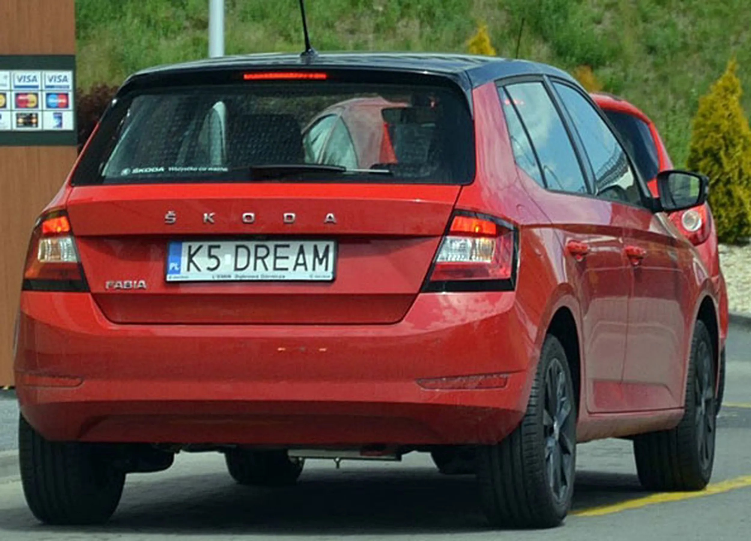 Fajny numer, blacha K5 DREAM
