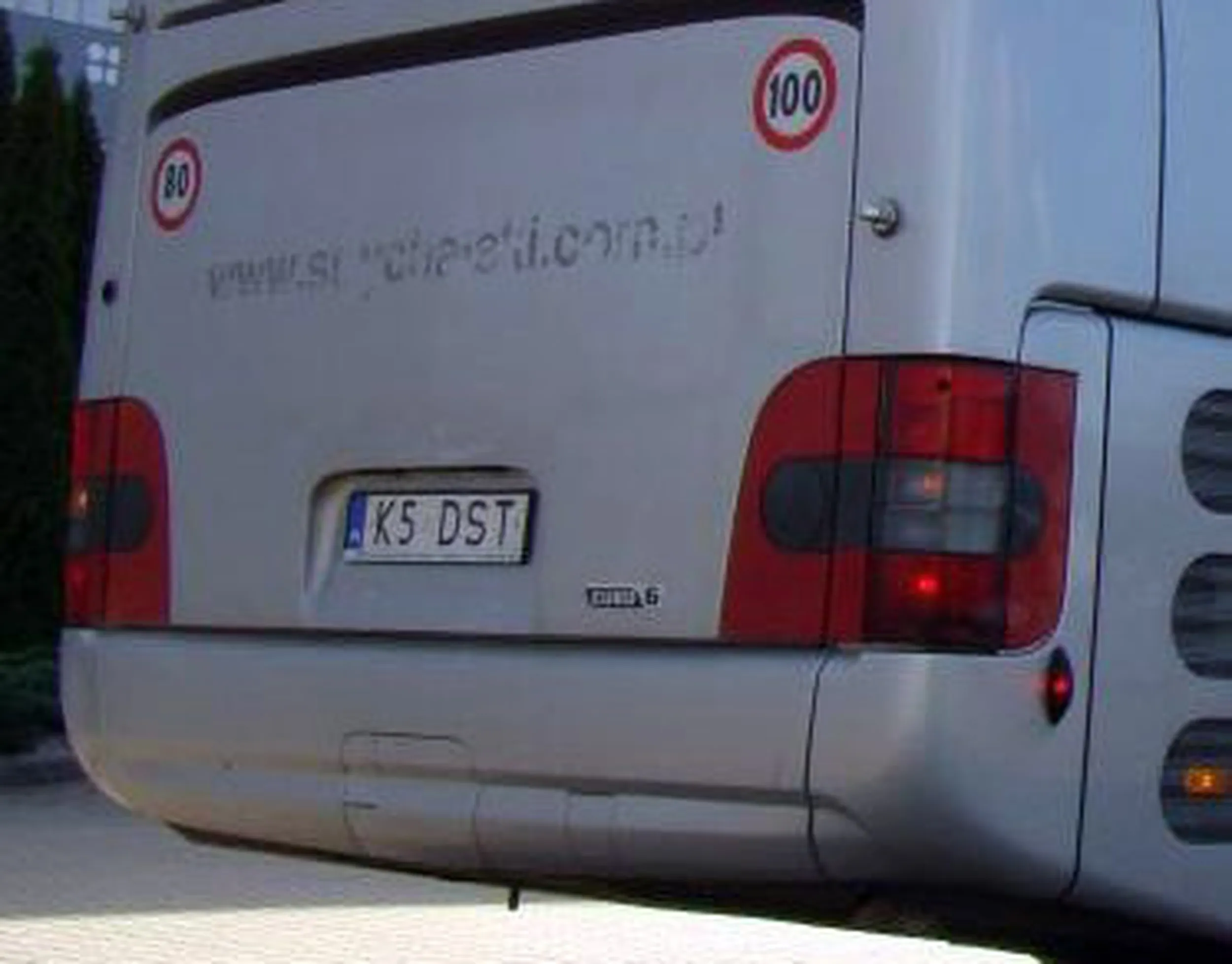 Fajny numer, blacha K5 DST