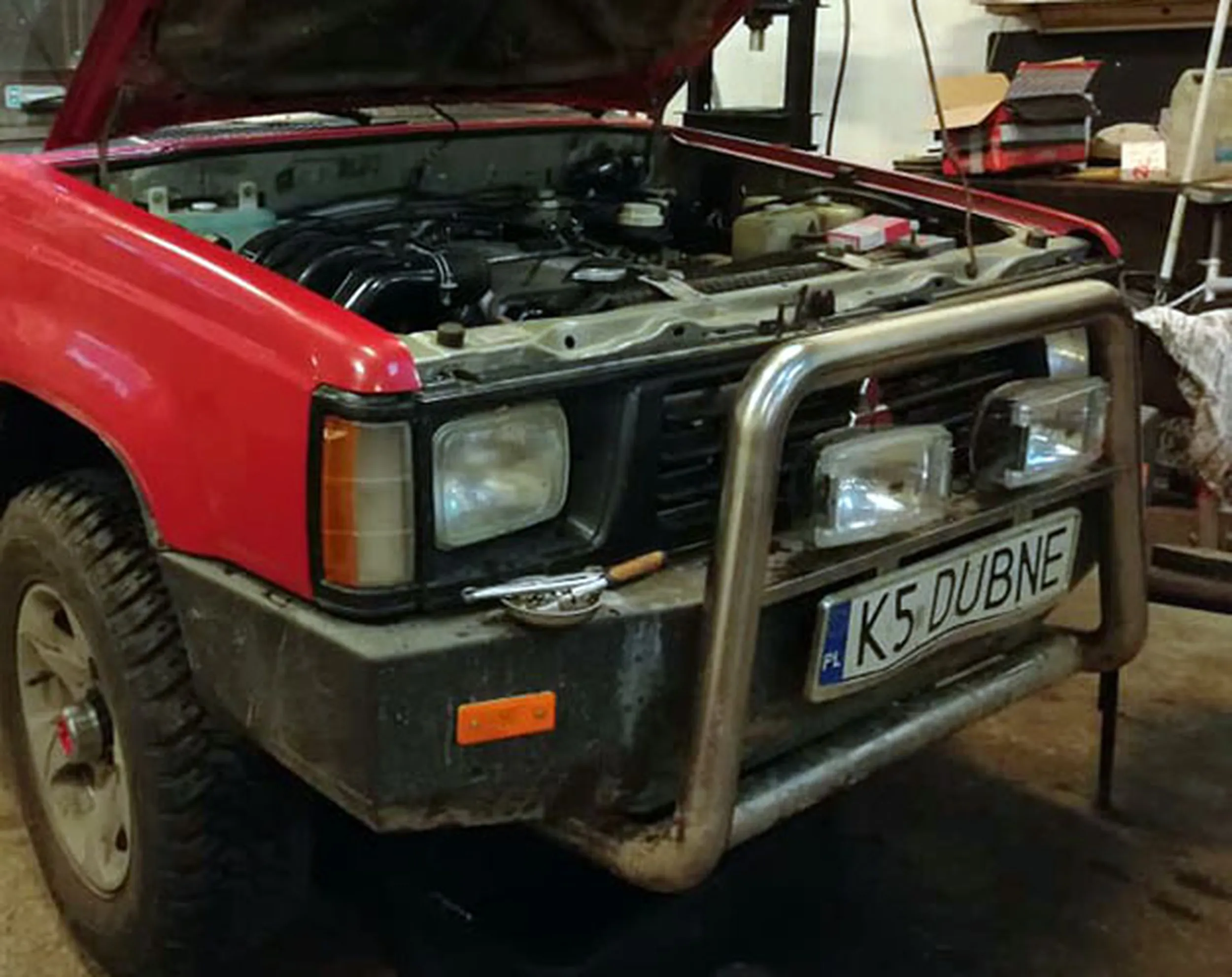 Fajny numer, blacha K5 DUBNE