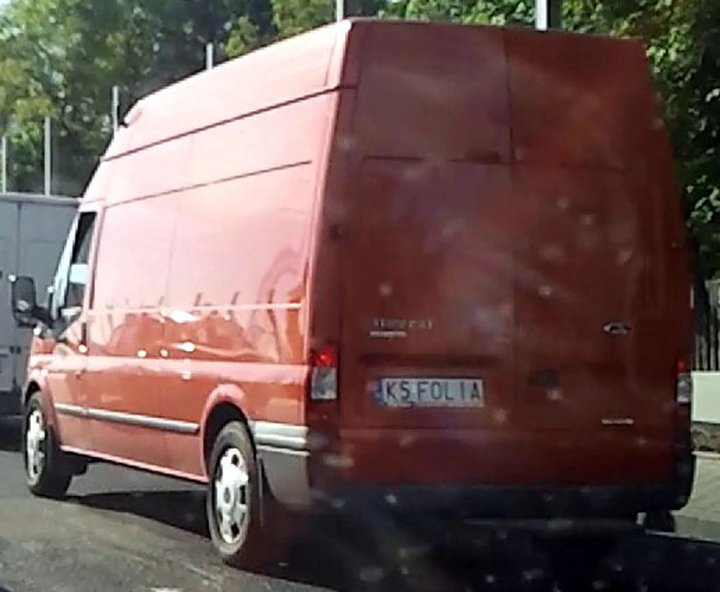 Fajny numer, blacha K5 FOLIA