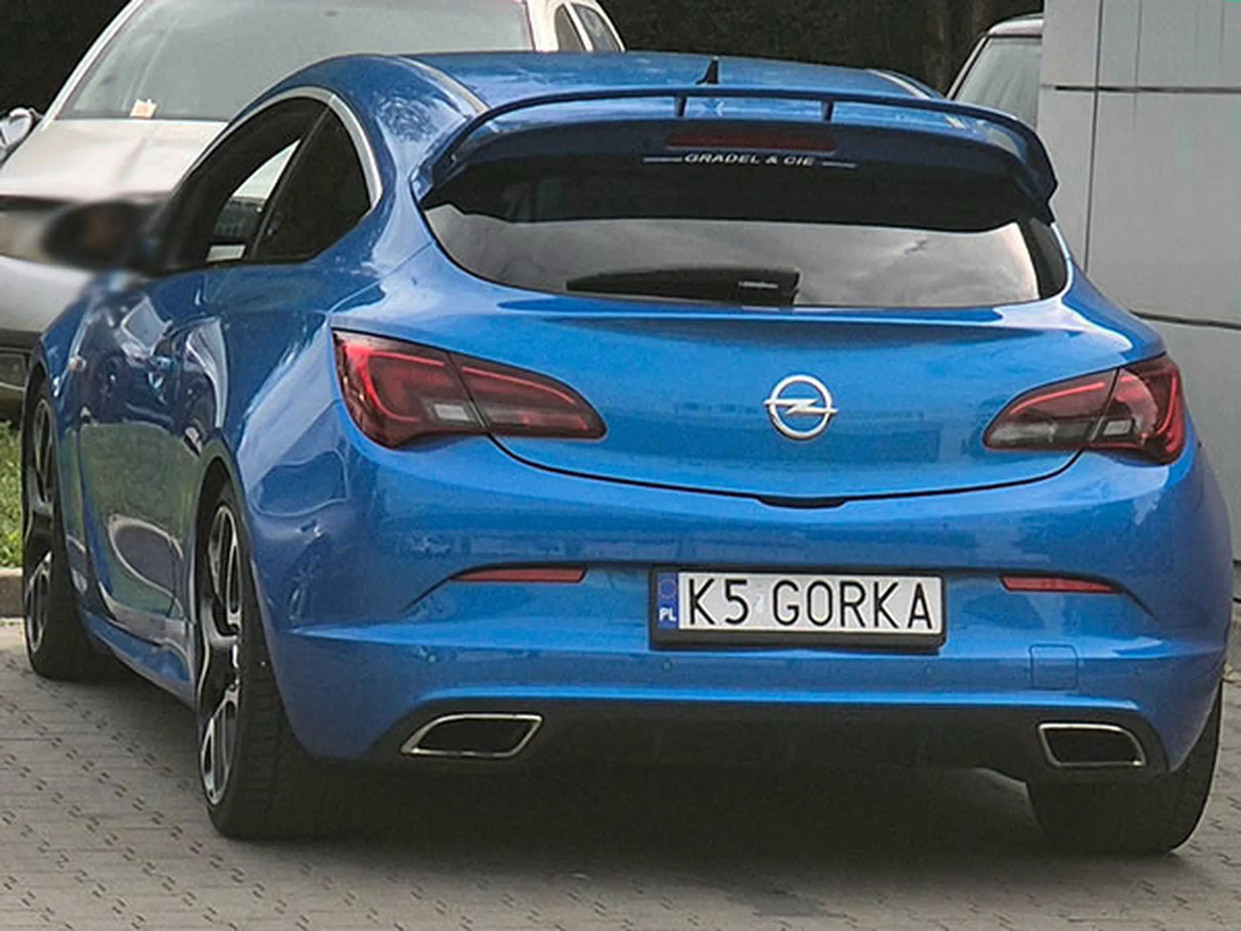 Fajny numer, blacha K5 GORKA