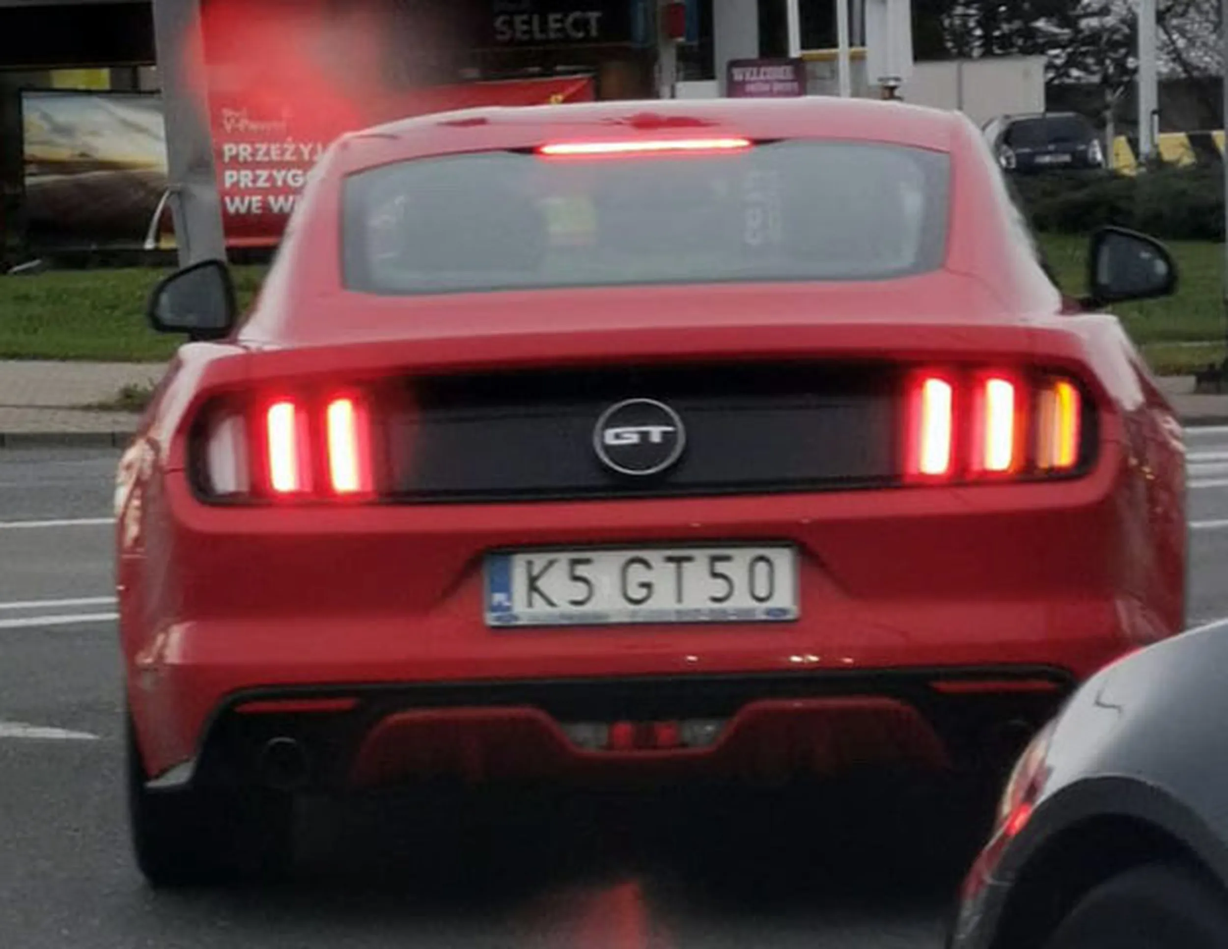 Fajny numer, blacha K5 GT50