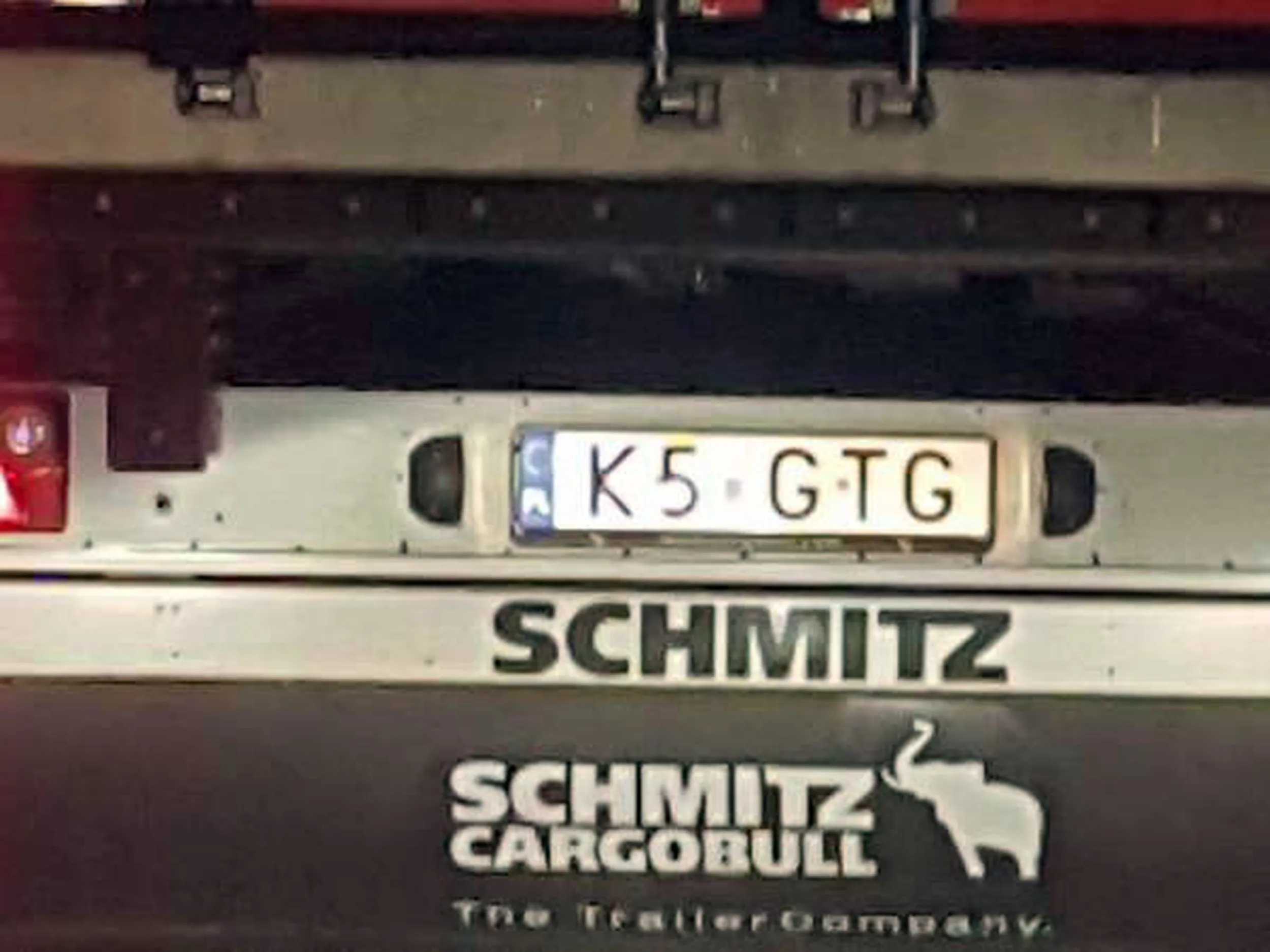 Fajny numer, blacha K5 GTG