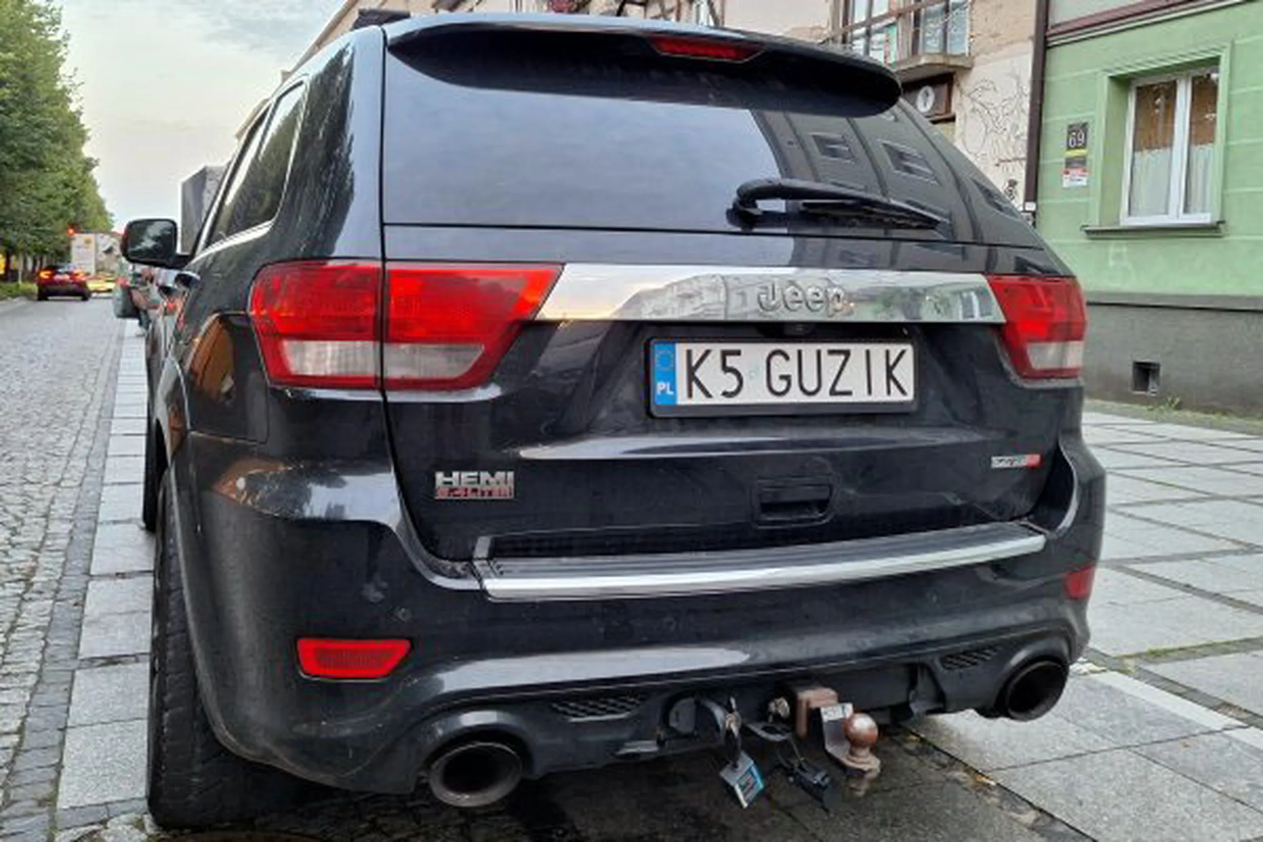 Fajny numer, blacha K5 GUZIK