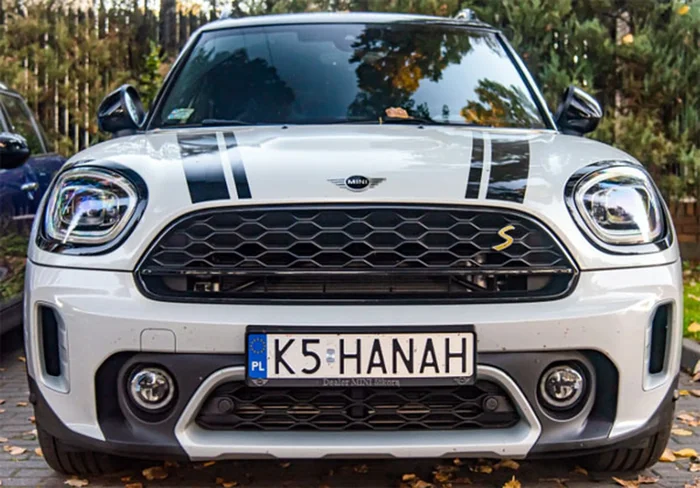 Fajny numer, blacha K5 HANAH