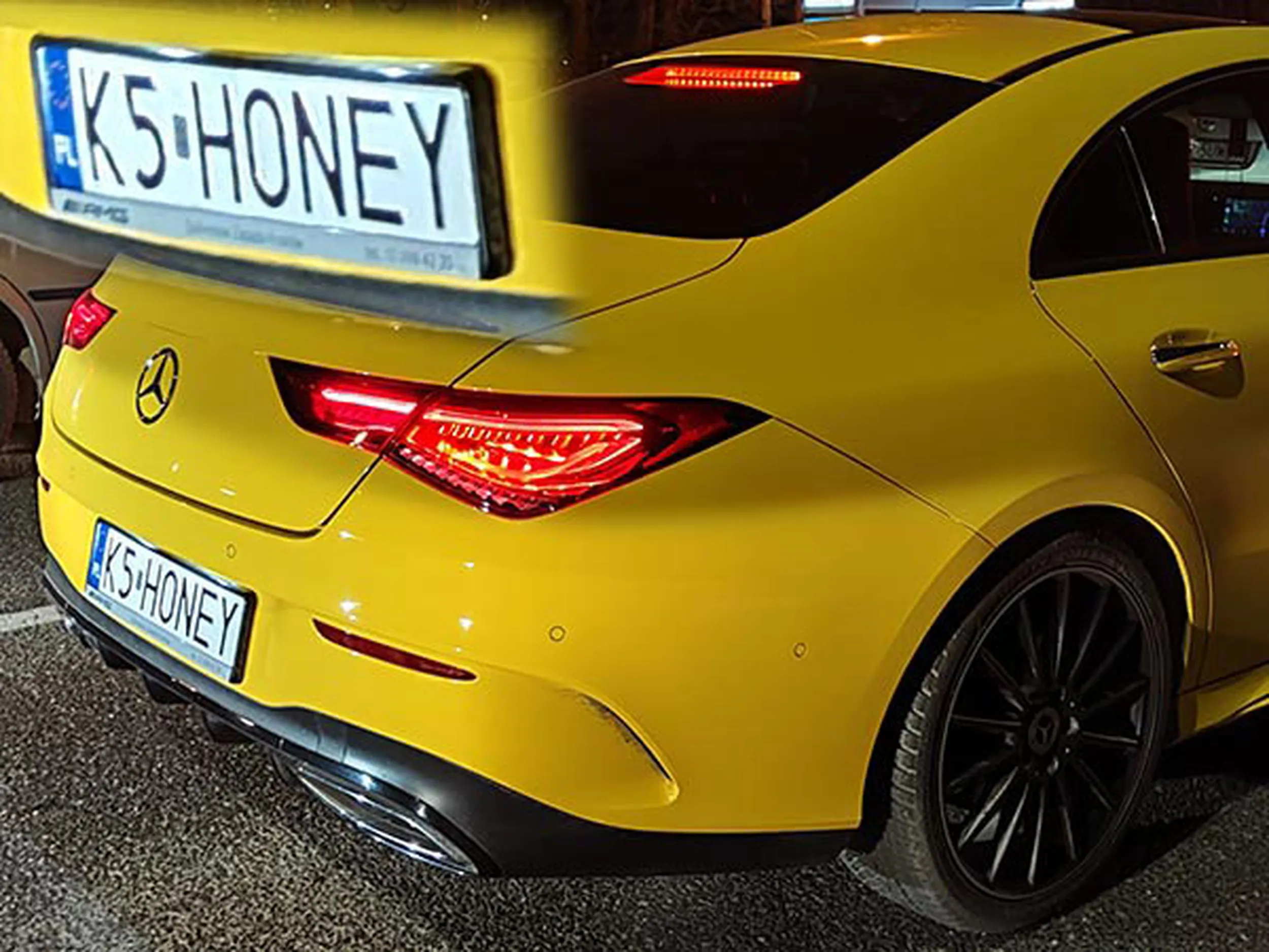 Fajny numer, blacha K5 HONEY