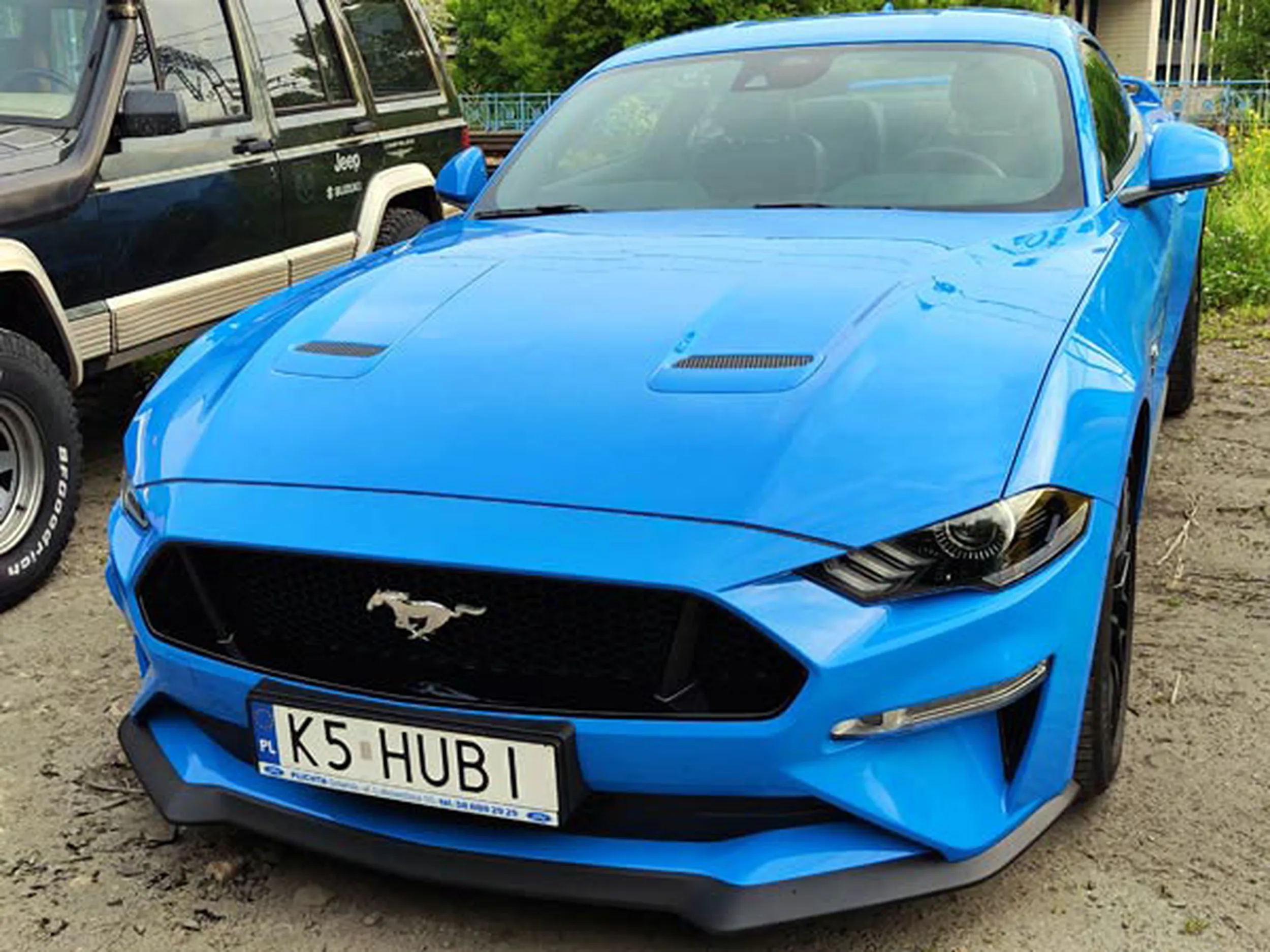 Fajny numer, blacha K5 HUBI