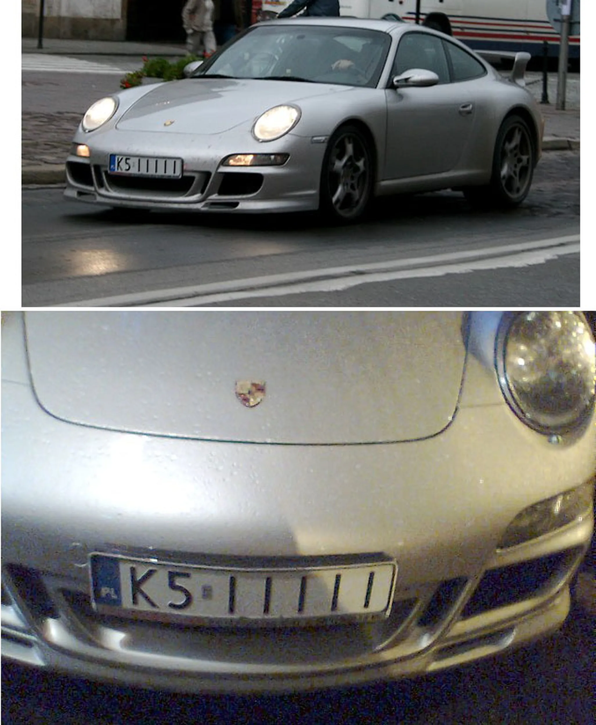 Fajny numer, blacha K5 IIIII