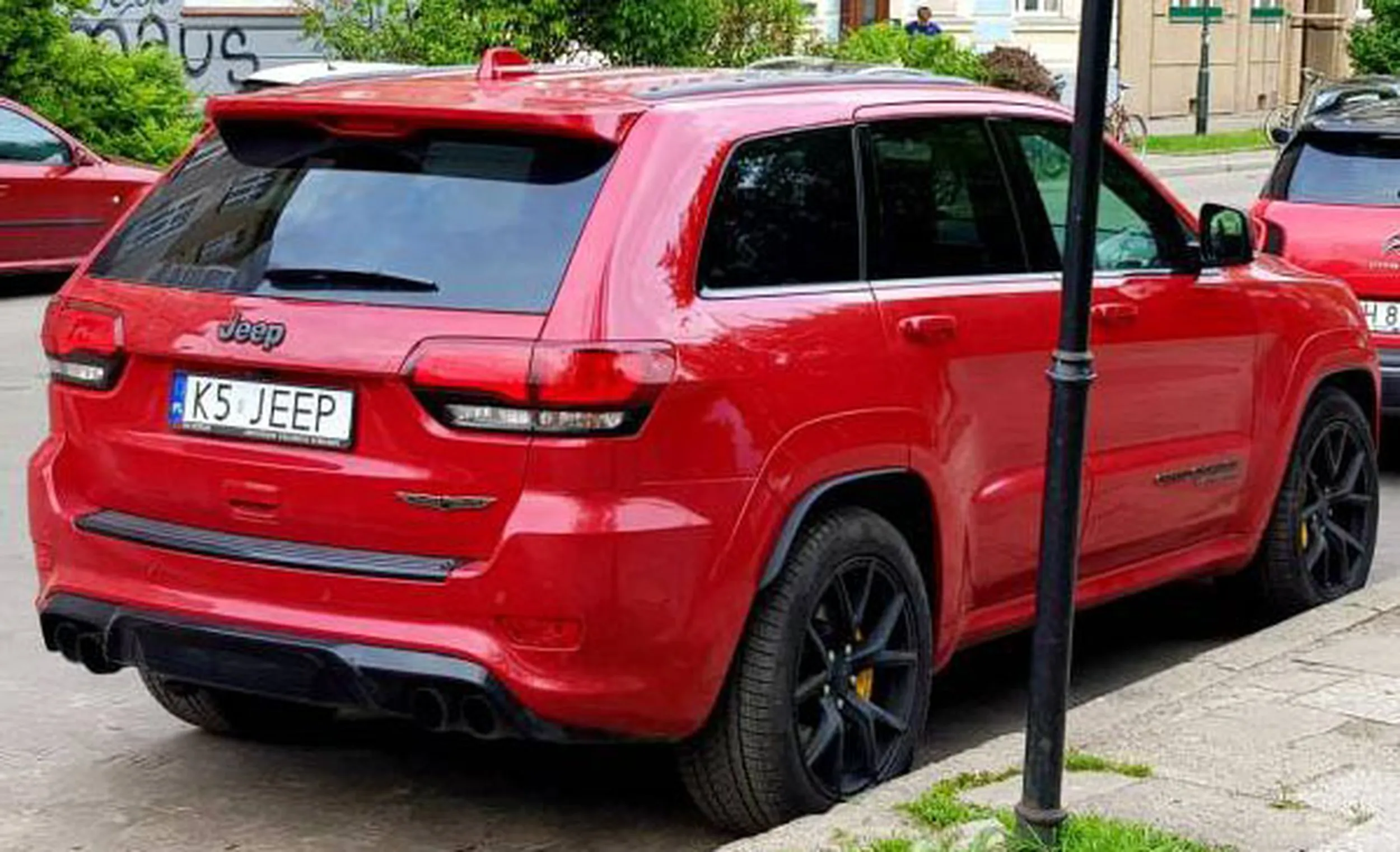 Fajny numer, blacha K5 JEEP