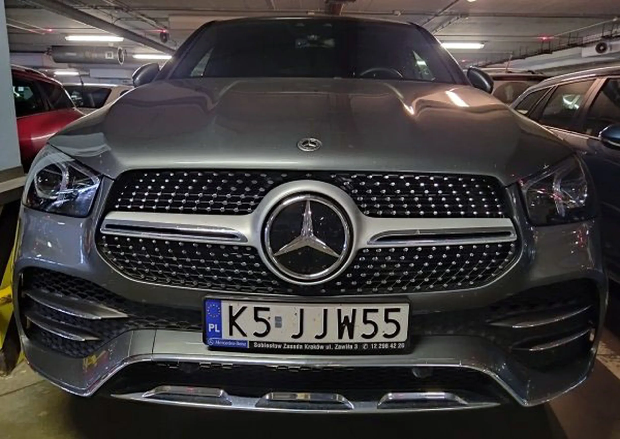 Fajny numer, blacha K5 JJW55