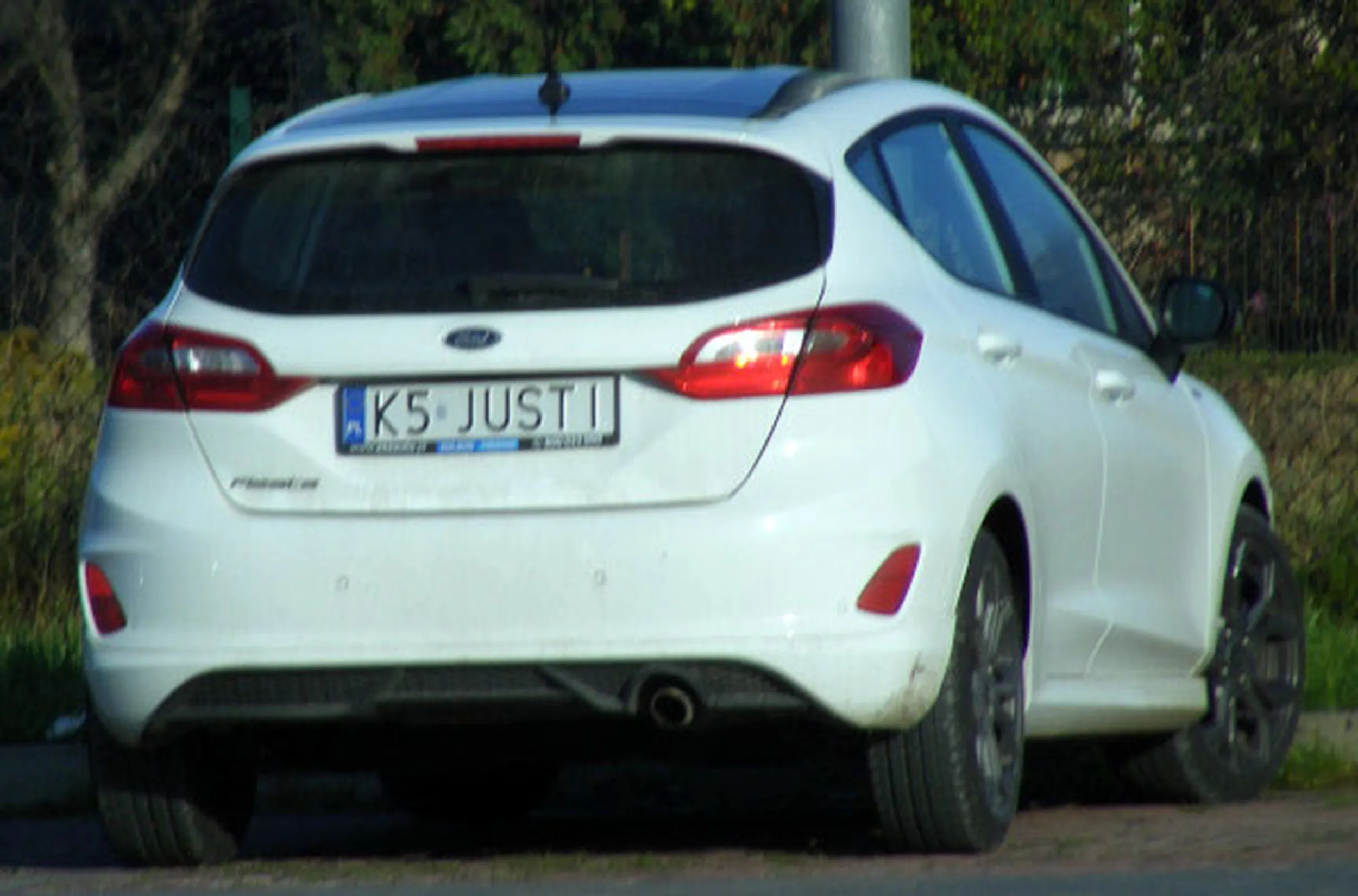 Fajny numer, blacha K5 JUSTI