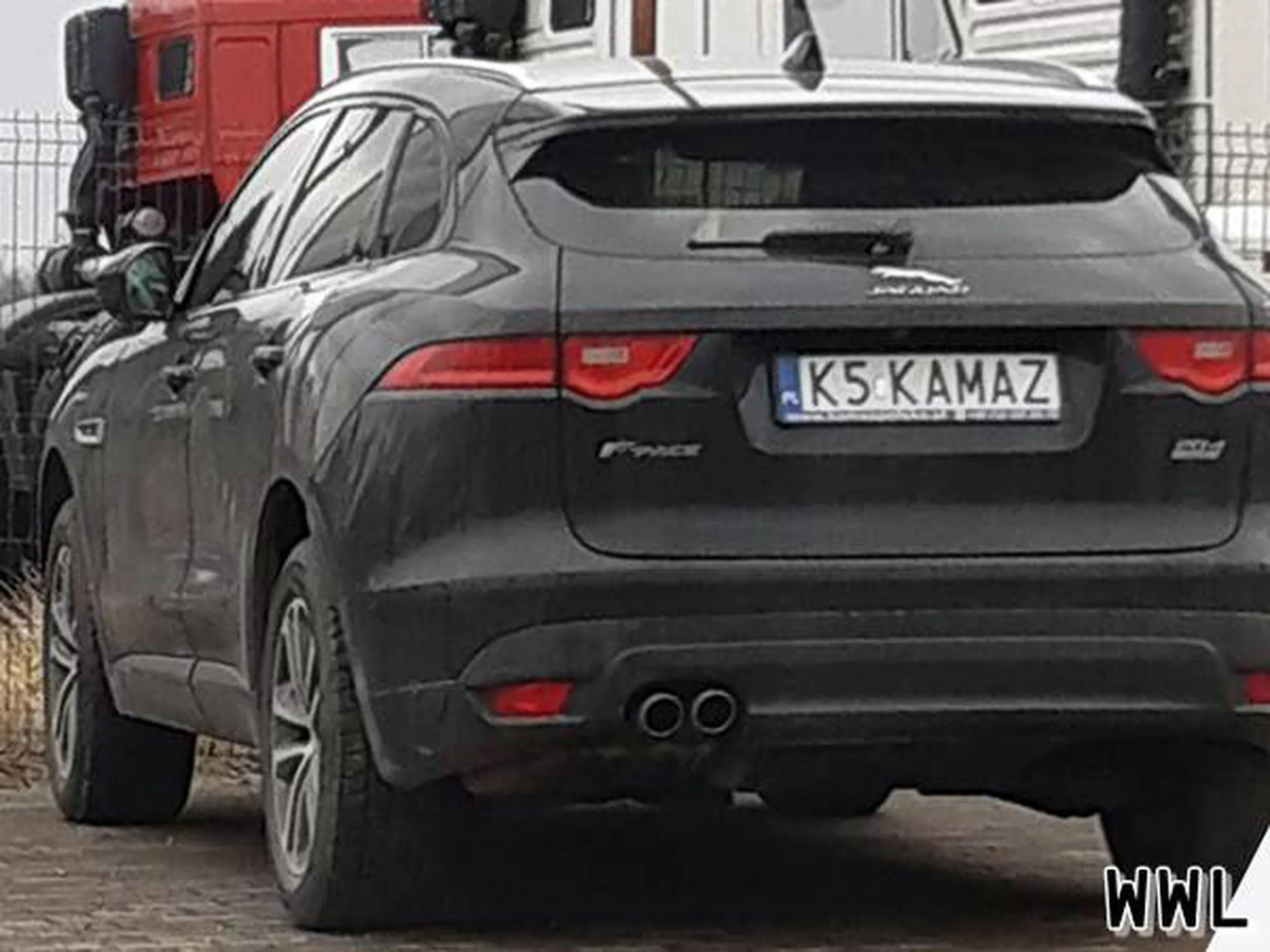 Fajny numer, blacha K5 KAMAZ