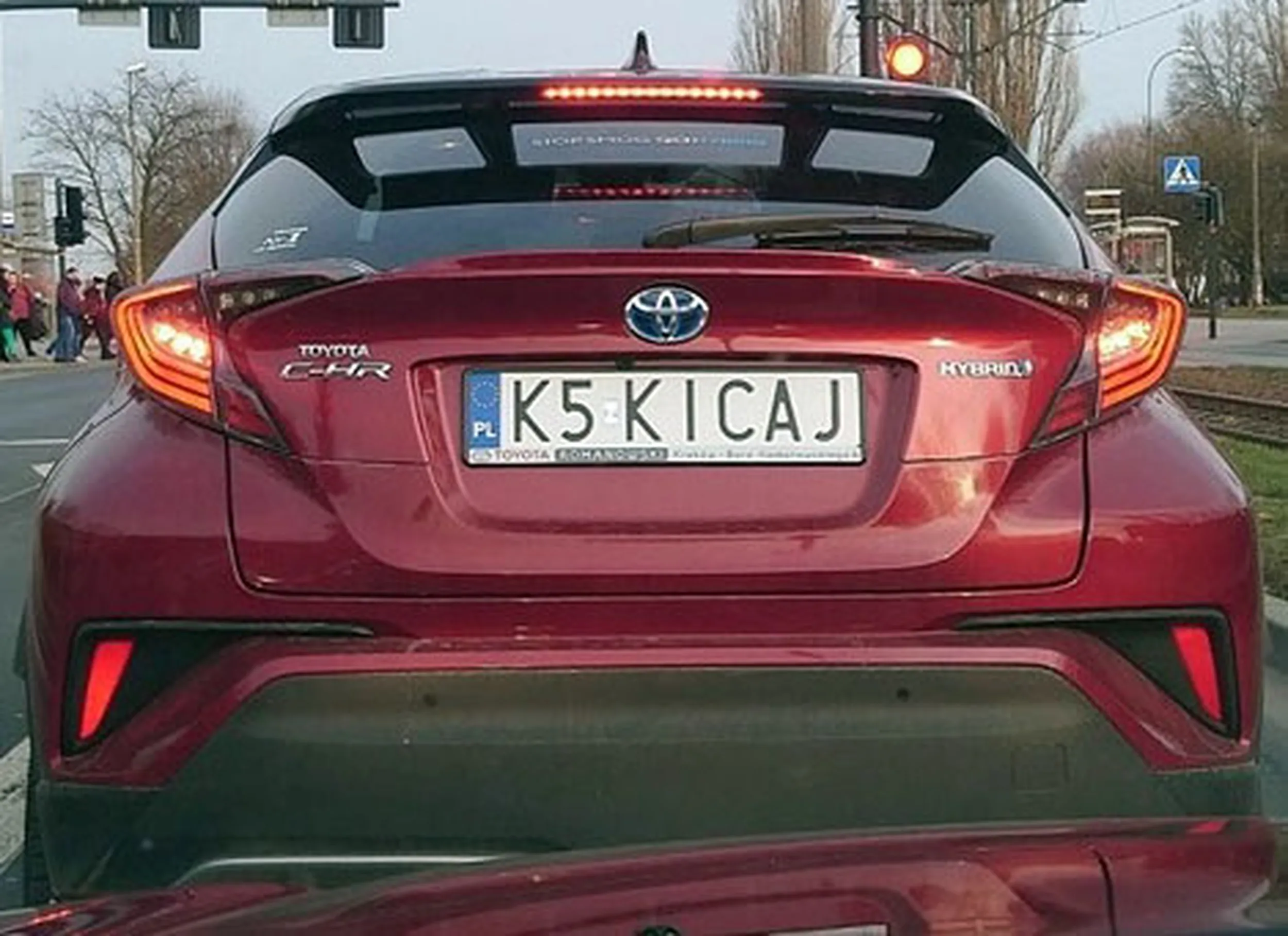 Fajny numer, blacha K5 KICAJ